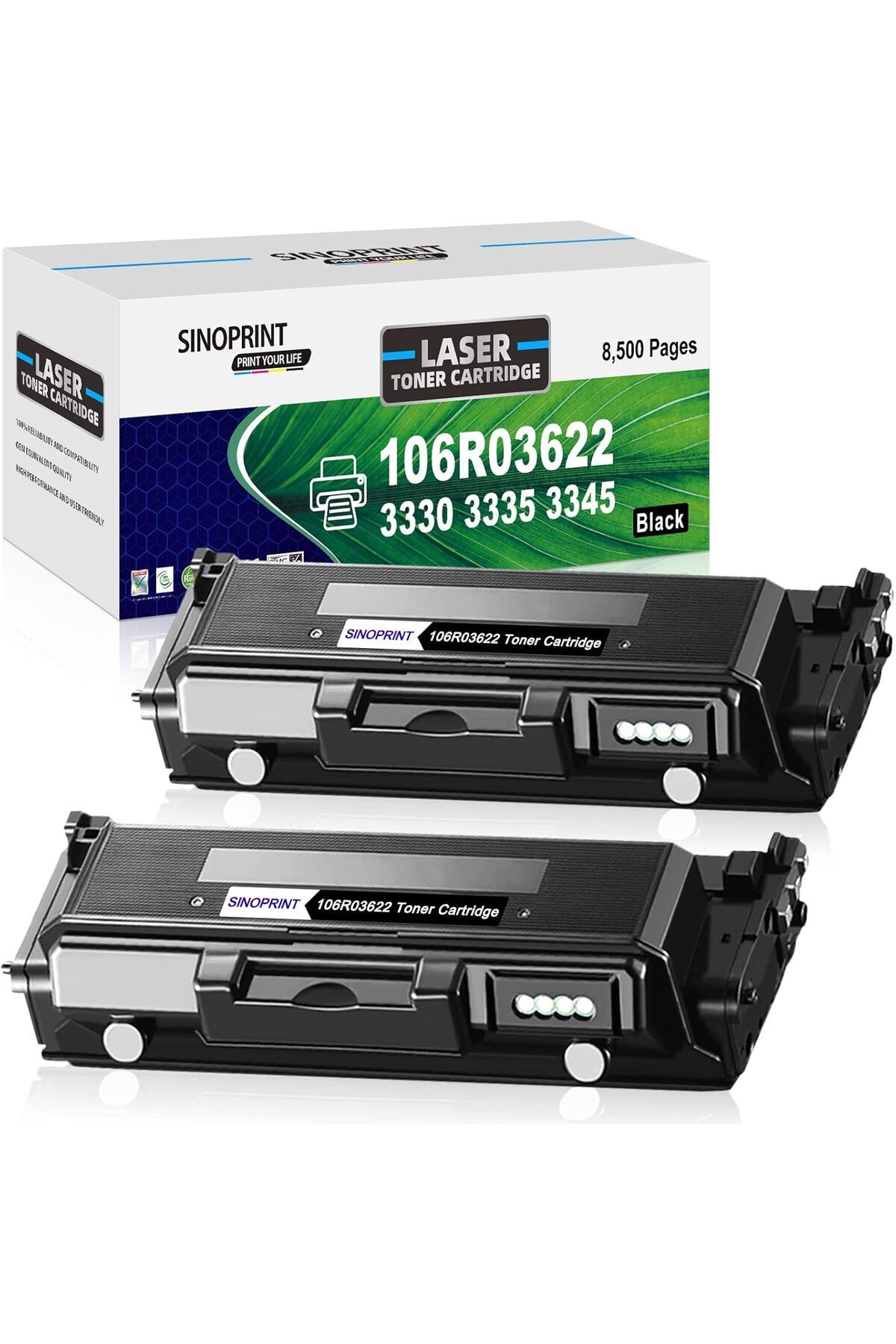 Xerox 3330 3335 3345 WorkCentre 3335 MUADİL TONER YUKSEK KAP.2ADET*RESİM TEMSİLİDİR*