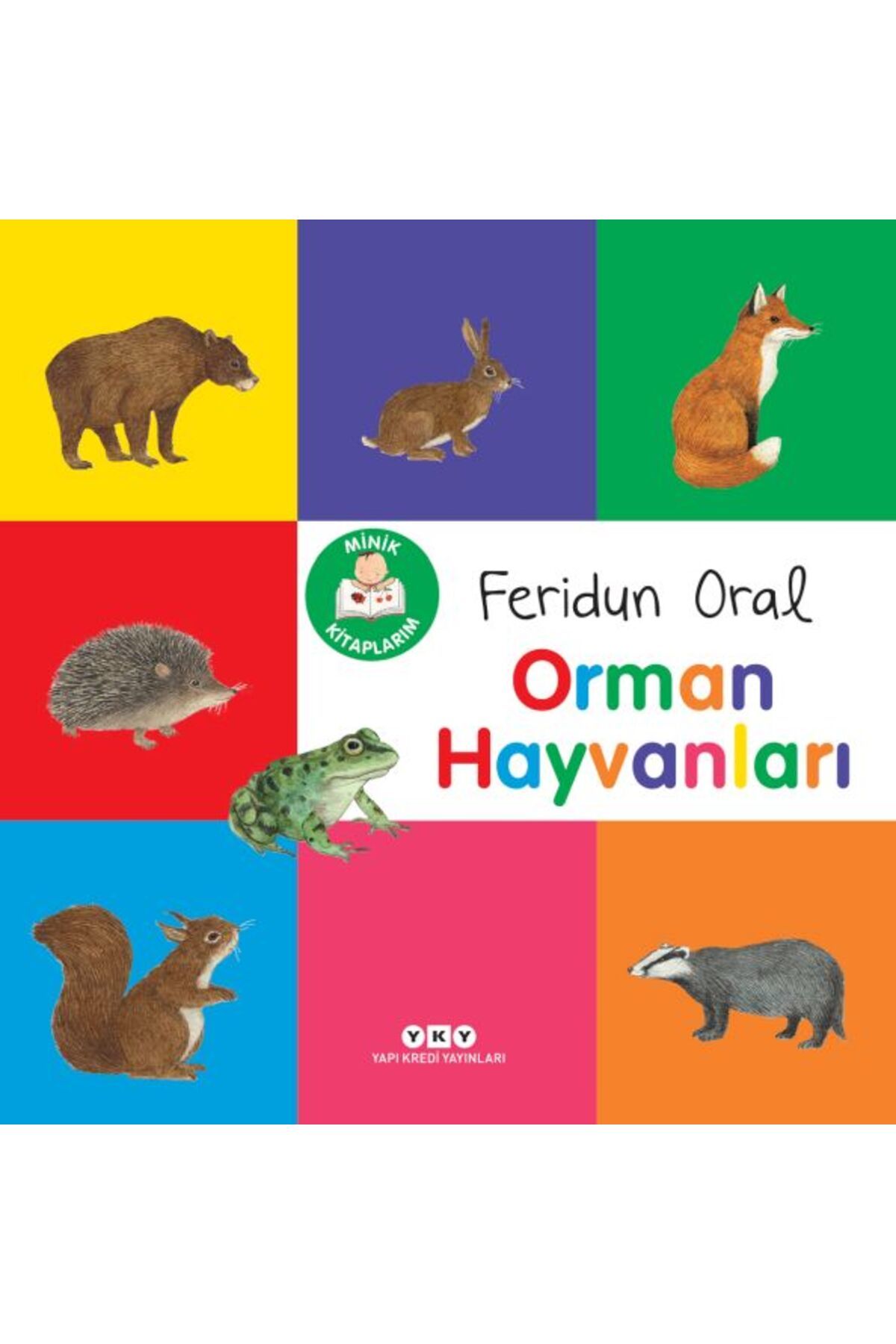 Destek Yayınları Minik Kitaplarım Orman Hayvanları
