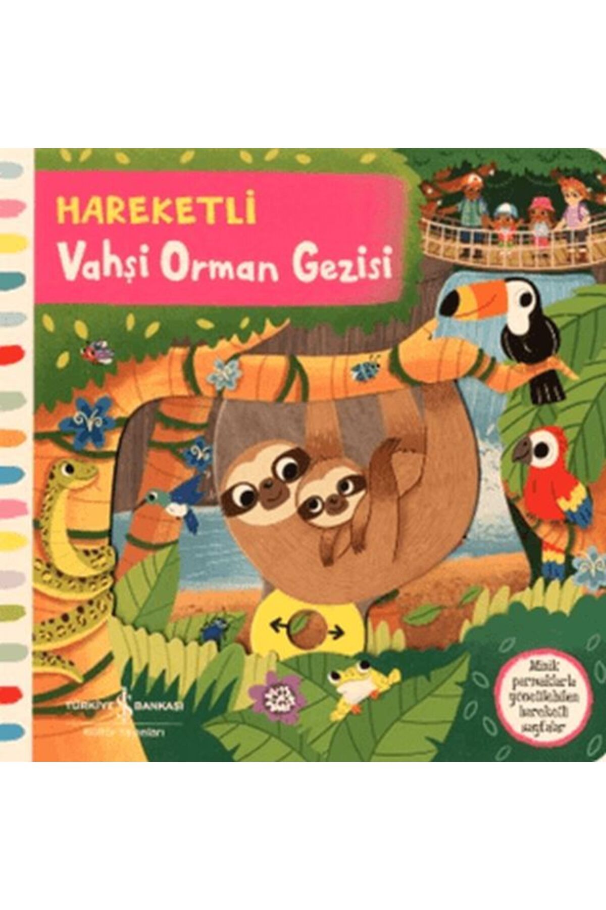 Destek Yayınları Hareketli Vahşi Orman Gezisi Ciltli