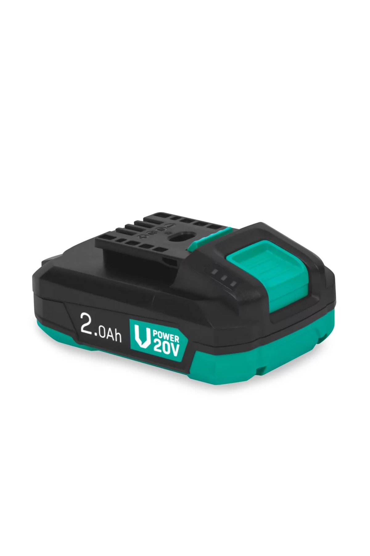 VONROC Vpower 20V Akü - 20V Li-Lon -2.0 Ah -Çift yönlü Usb-C Bağlantısıyla