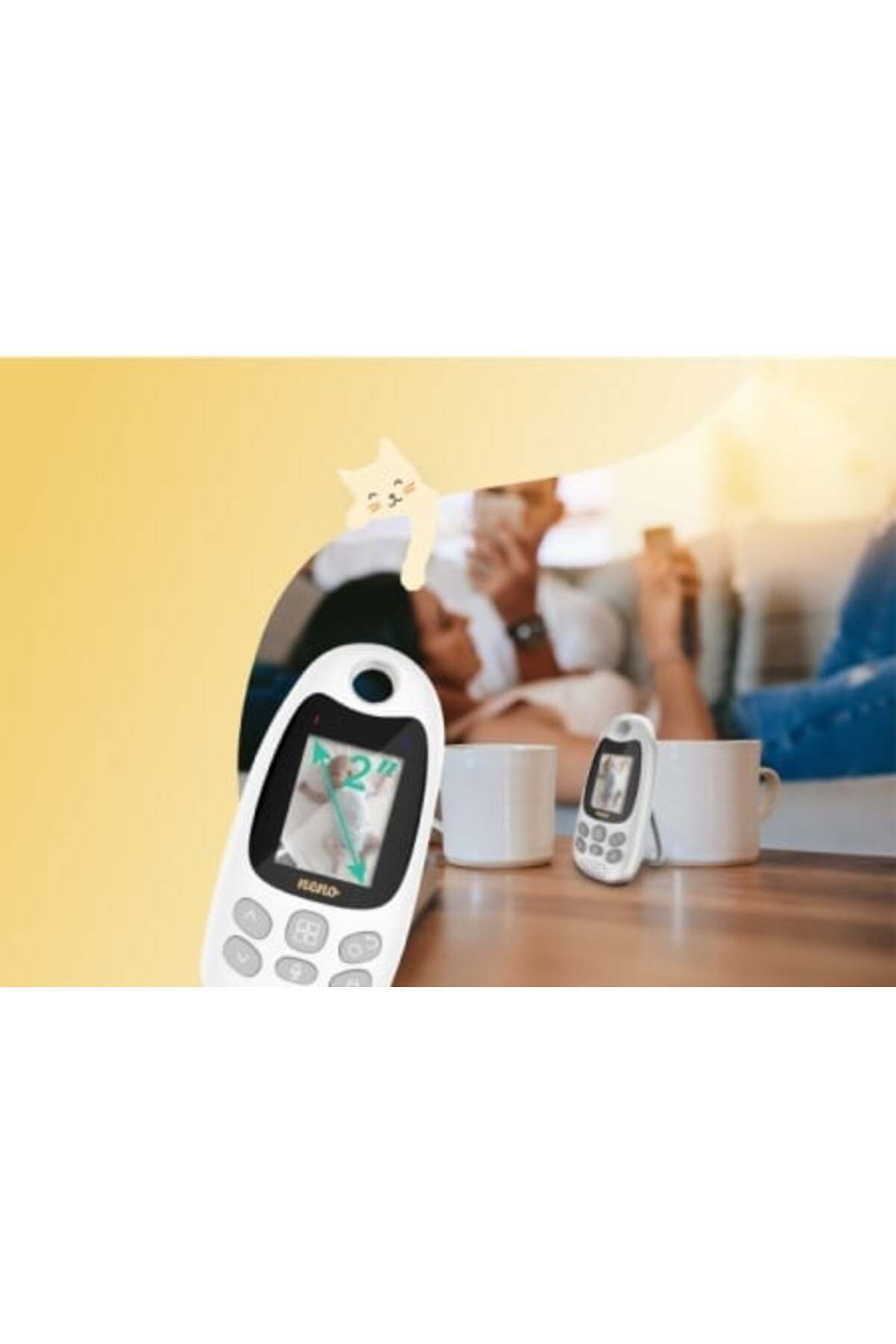 Neno-Gato 2 - Electronic Baby Monitor With Wireless Receiver 4