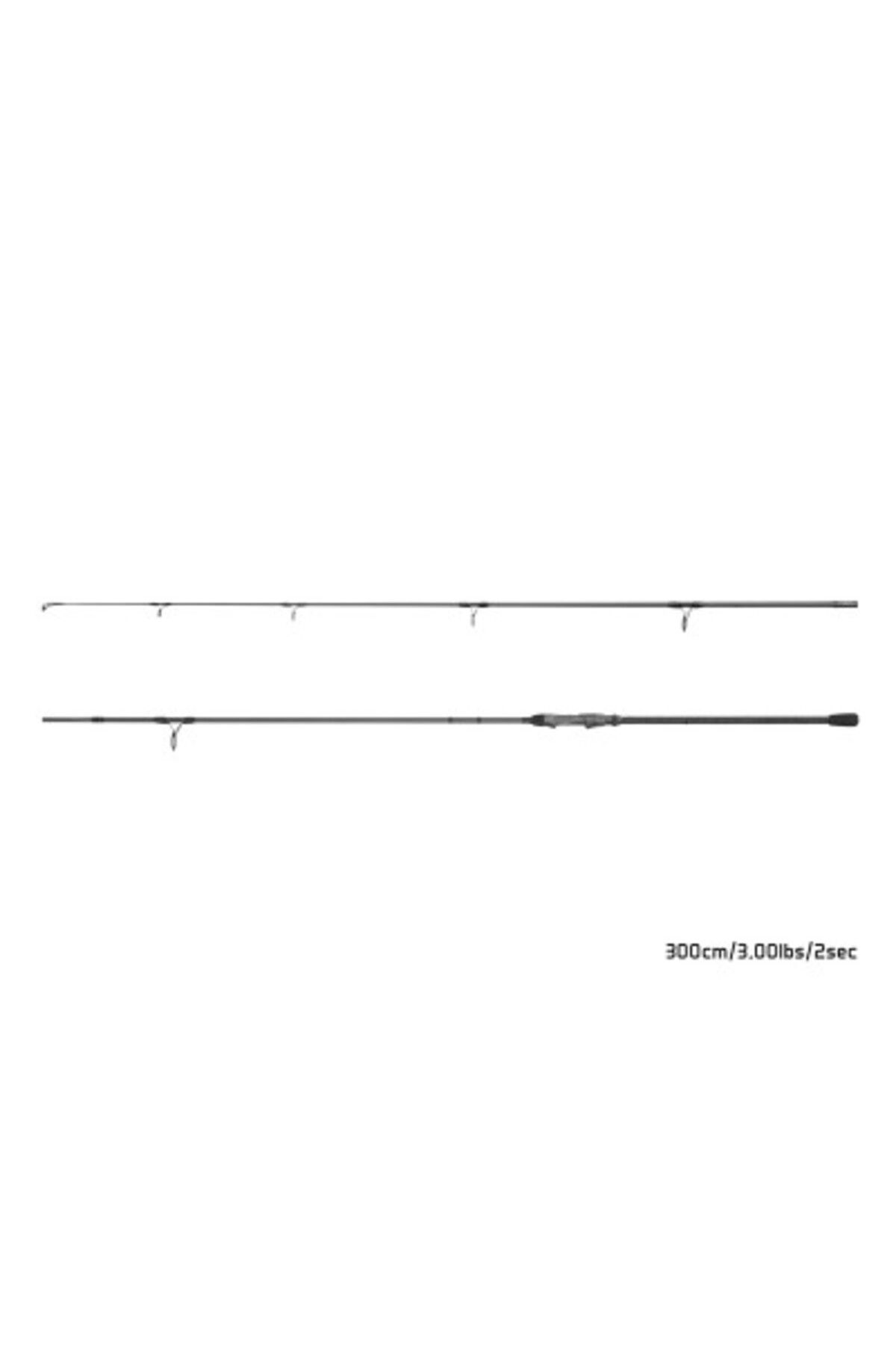 DELPHİN-Lansetă Delphin Opium BlacxCARP 3G TechnoCORK pentru crap/staționare 3,0 m, A: 3,0 lbs, 2 secțiuni 3