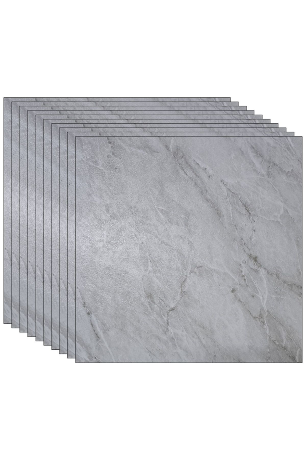 NEXTLY Set 24 X Placi Din Pvc Autoadezive Pentru Podea/perete Nextly,45.6 X 45.6 Cm, 1.5 Mm Grosime - One Size