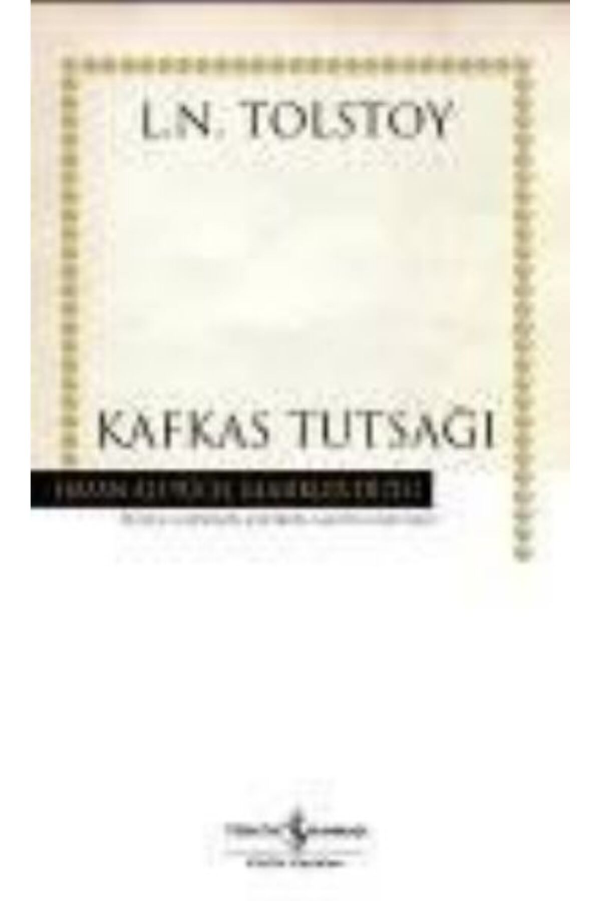 Destek Yayınları Kafkas Tutsağı Hasan Ali Yücel Klasikleri Ciltli