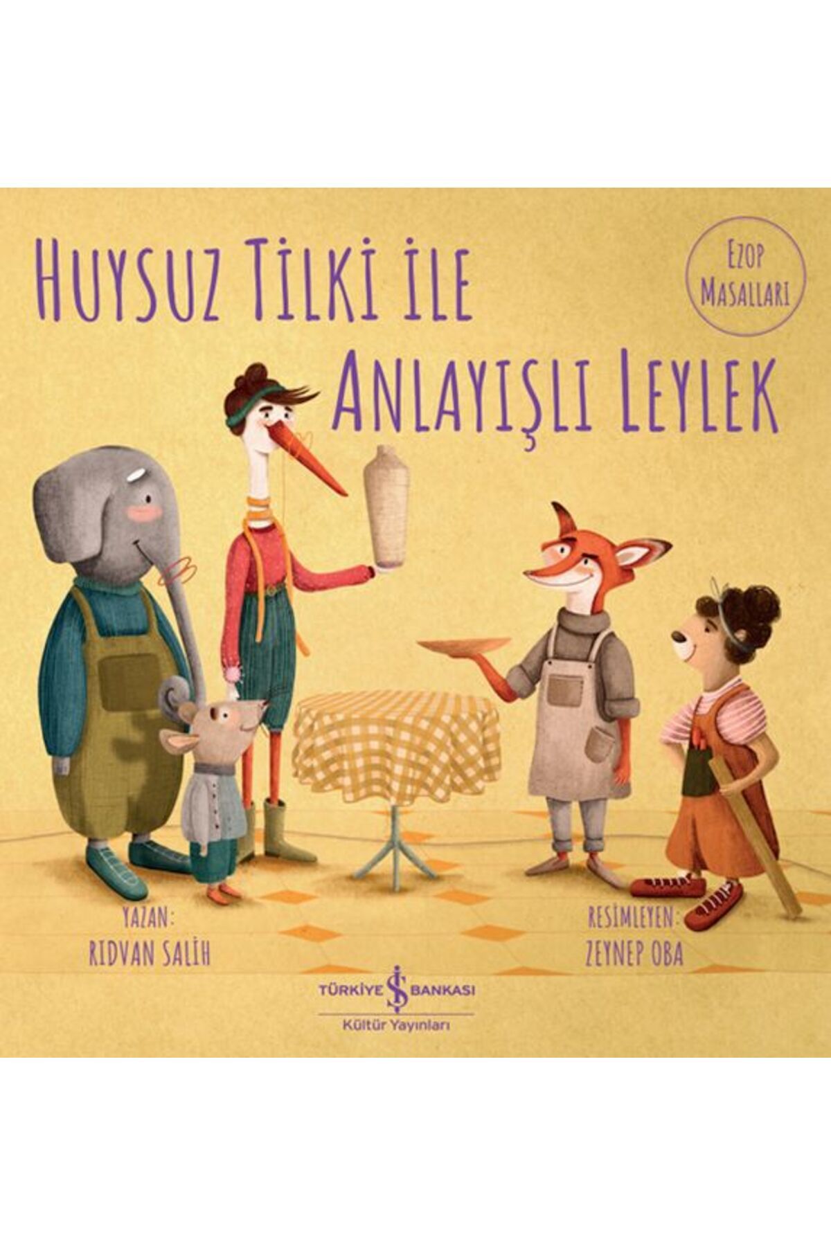 Destek Yayınları Huysuz Tilki İle Anlayışlı Leylek