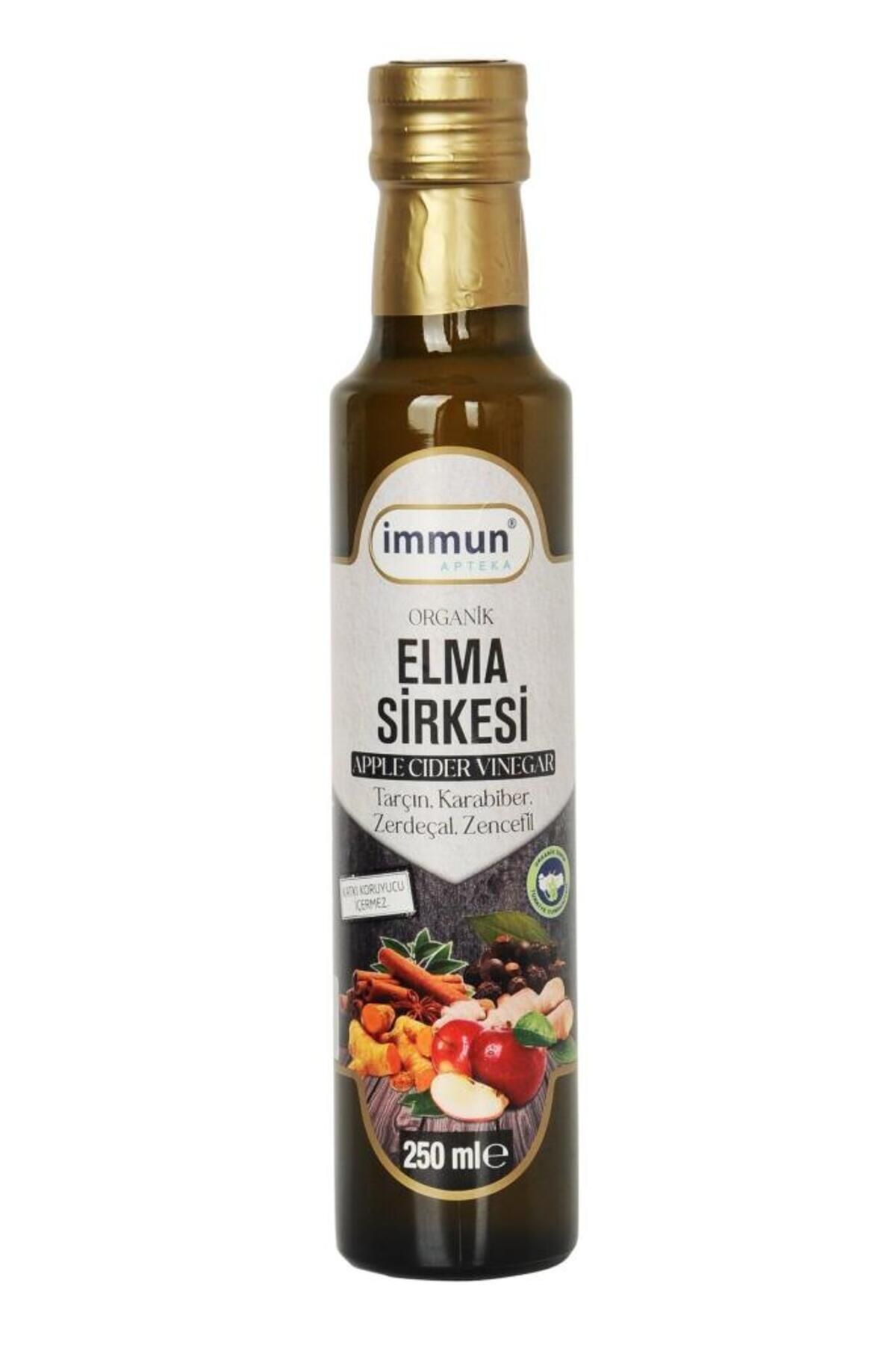 RALİLA Ralila Immun Apteka Organik Elma Sirkesi Zencefil ve Zerdeçallı 250 ml