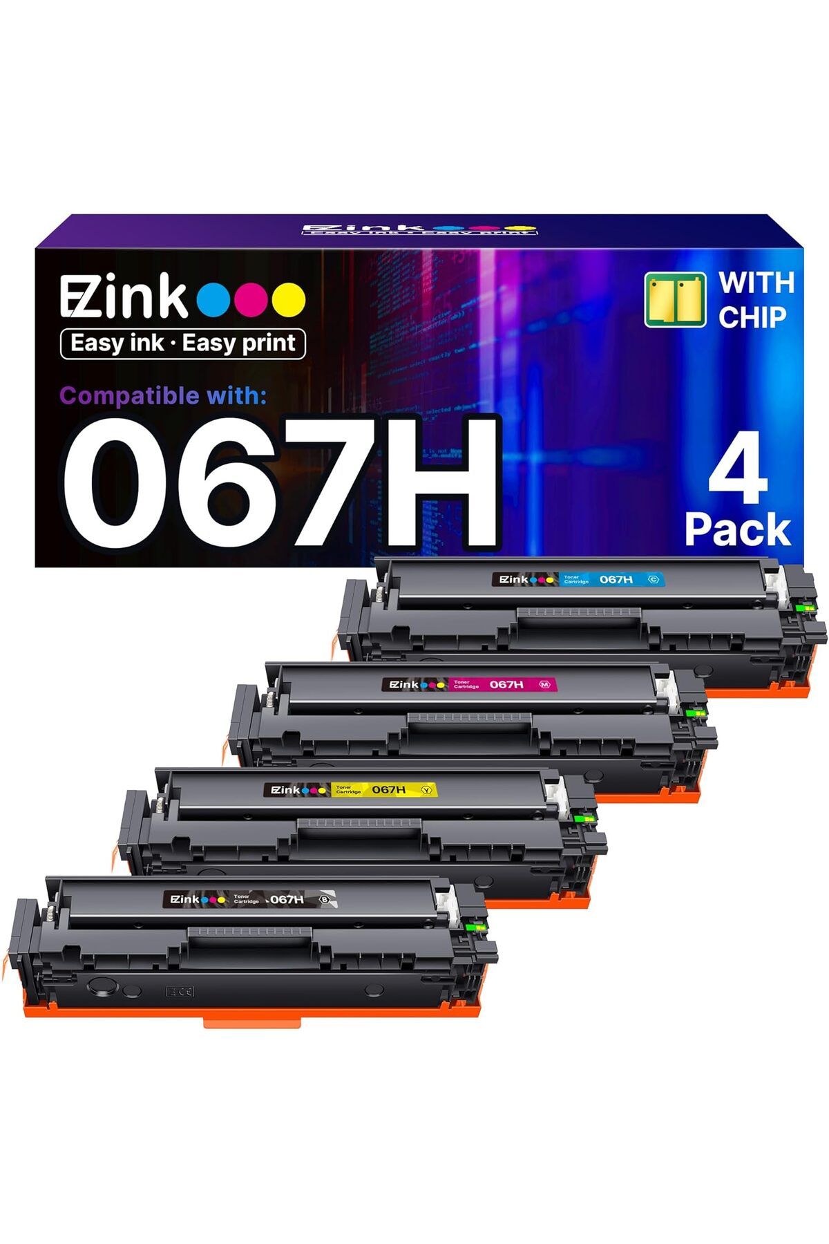 Canon 067h Toner BK/C/M/Y 067 Toner MF656Cdw MF654Cdw LBP632Cdw MF653Cdw **YA-DE TONER**