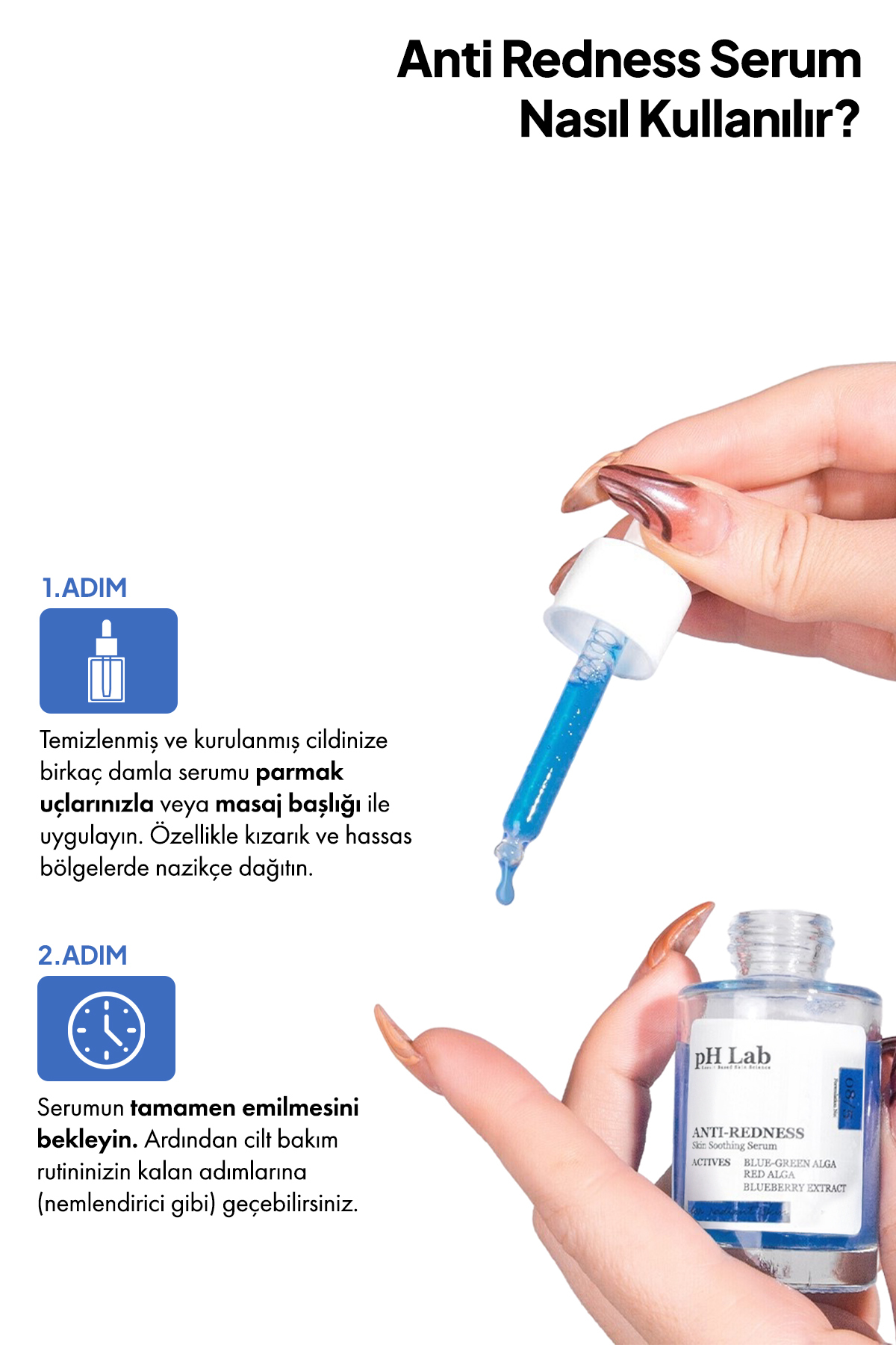 Phlab Anti Redness Kızarıklık Karşıtı, Cilt Bariyeri Onarıcı Yatıştırıcı Serum — PARKKY-01 — تصویر 6 از 8