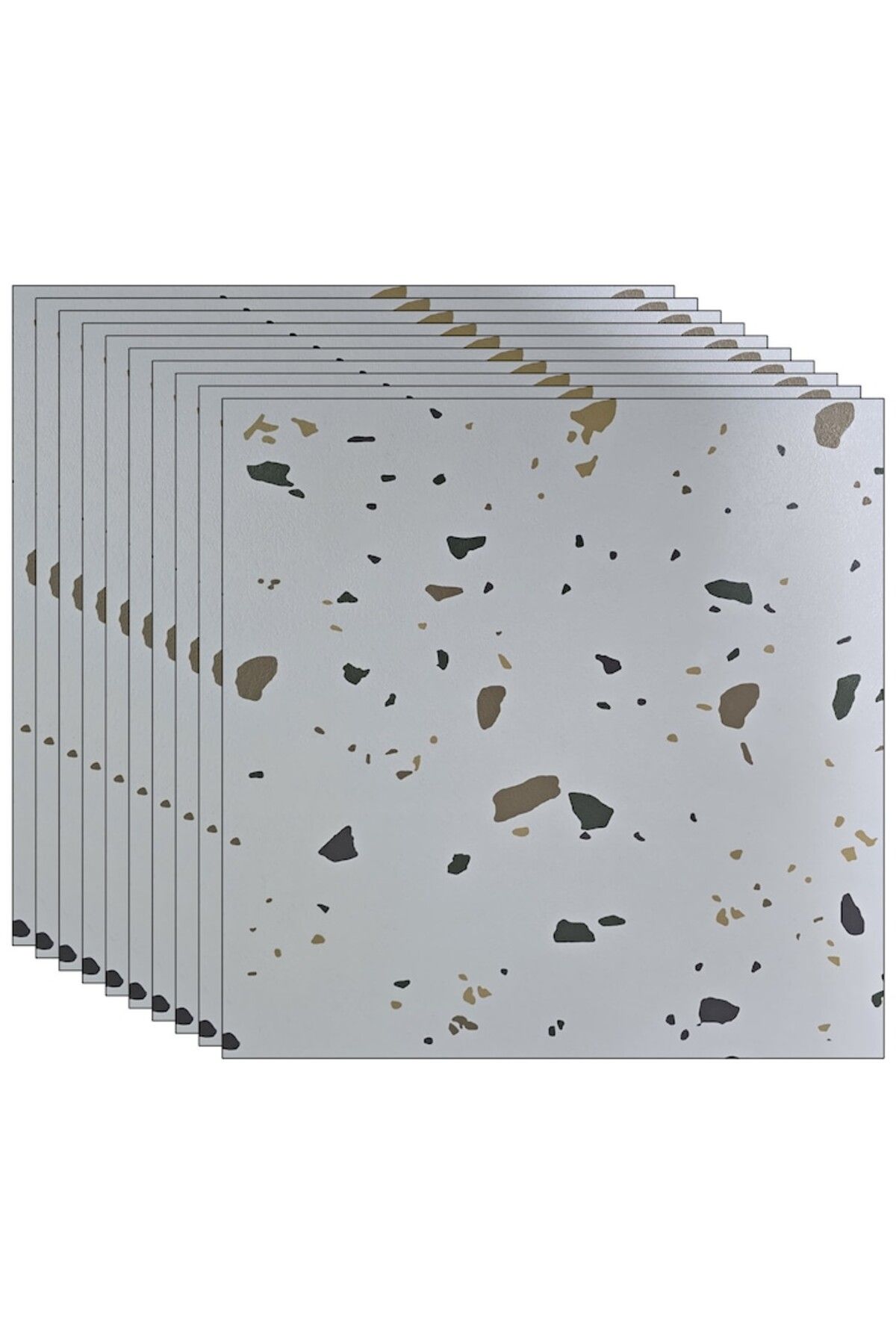NEXTLY Set 24 X Placi Din Pvc Autoadezive Pentru Podea/perete Nextly,45.6 X 45.6 Cm, 1.5 Mm Grosime - One Size