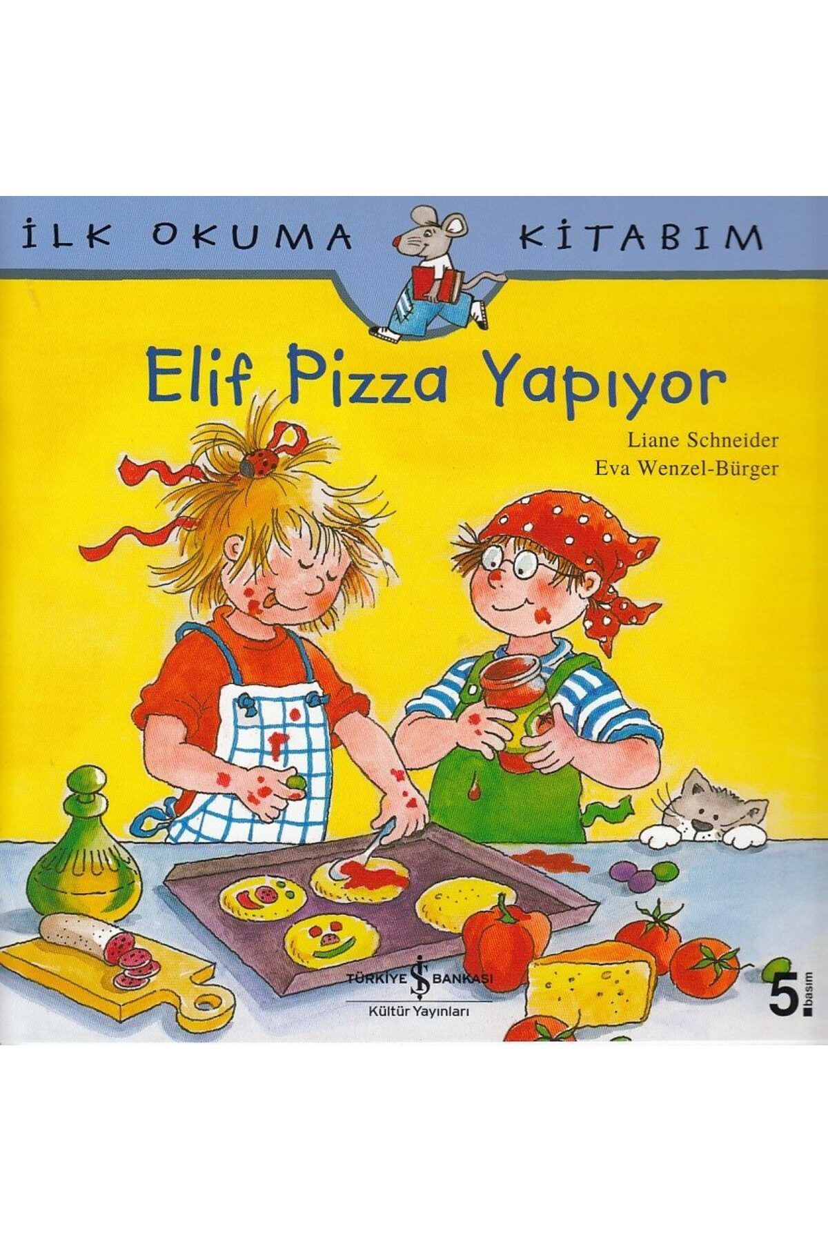 Destek Yayınları İlk Okuma Kitabım Elif Pizza Yapıyor