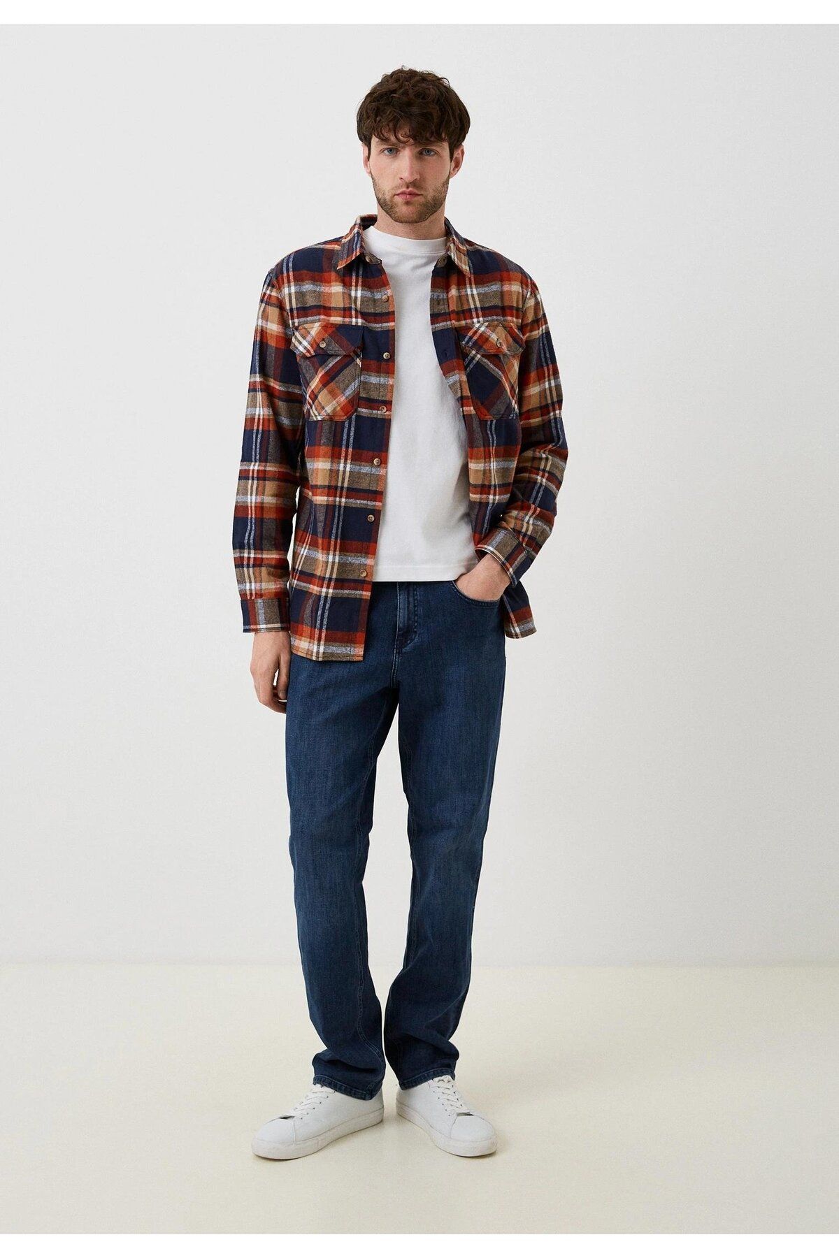 Ncs Jeans Erkek Kot Pantolon Regular Fit Mavi Düz Paça 5 Cepli Jean NCS JEANS 505-2130