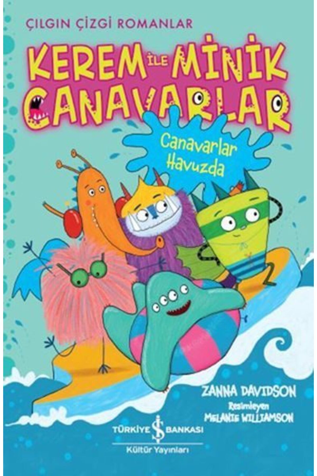 Destek Yayınları Kerem İle Minik Canavarlar Canavarlar Havuzda