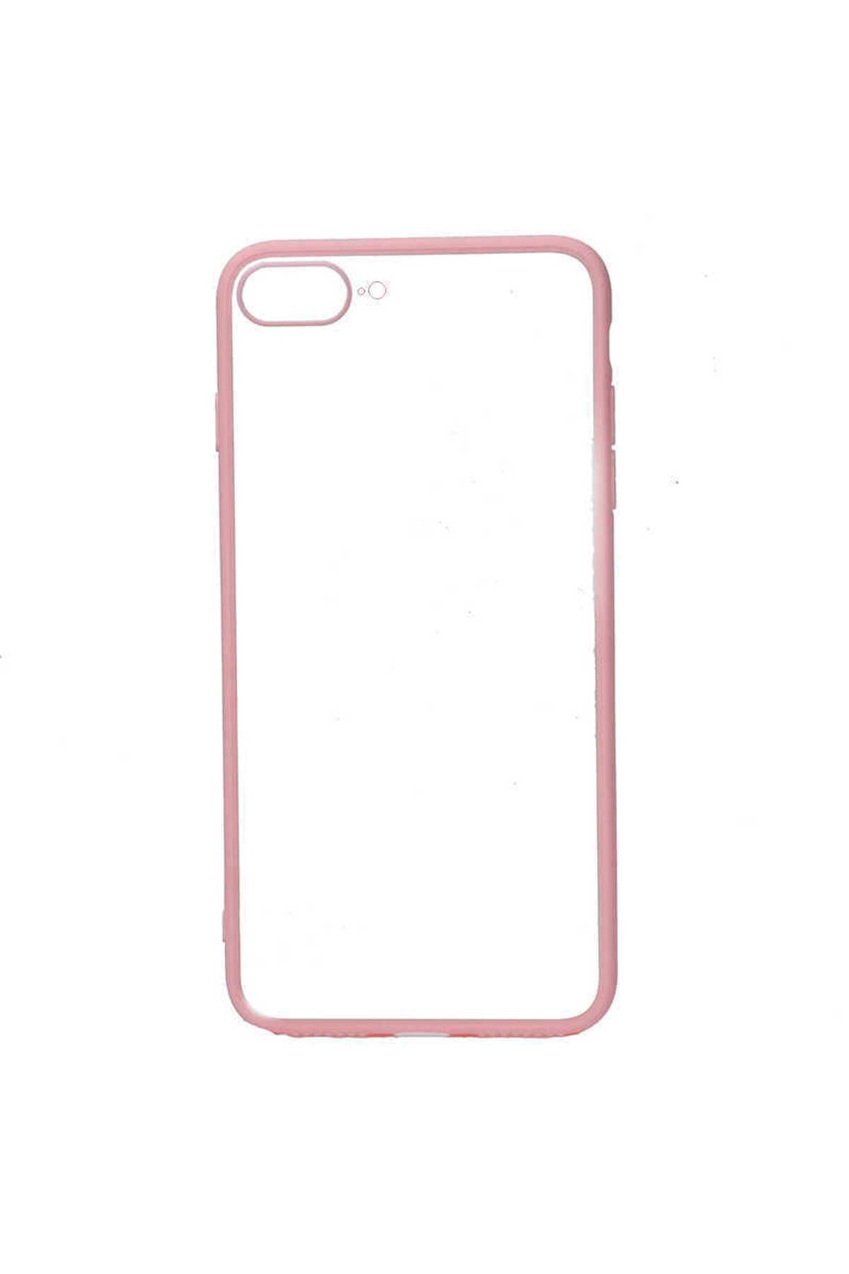HTstore iPhone Uyumlu 8 Plus Kılıf Zore Endi Kapak-Pembe