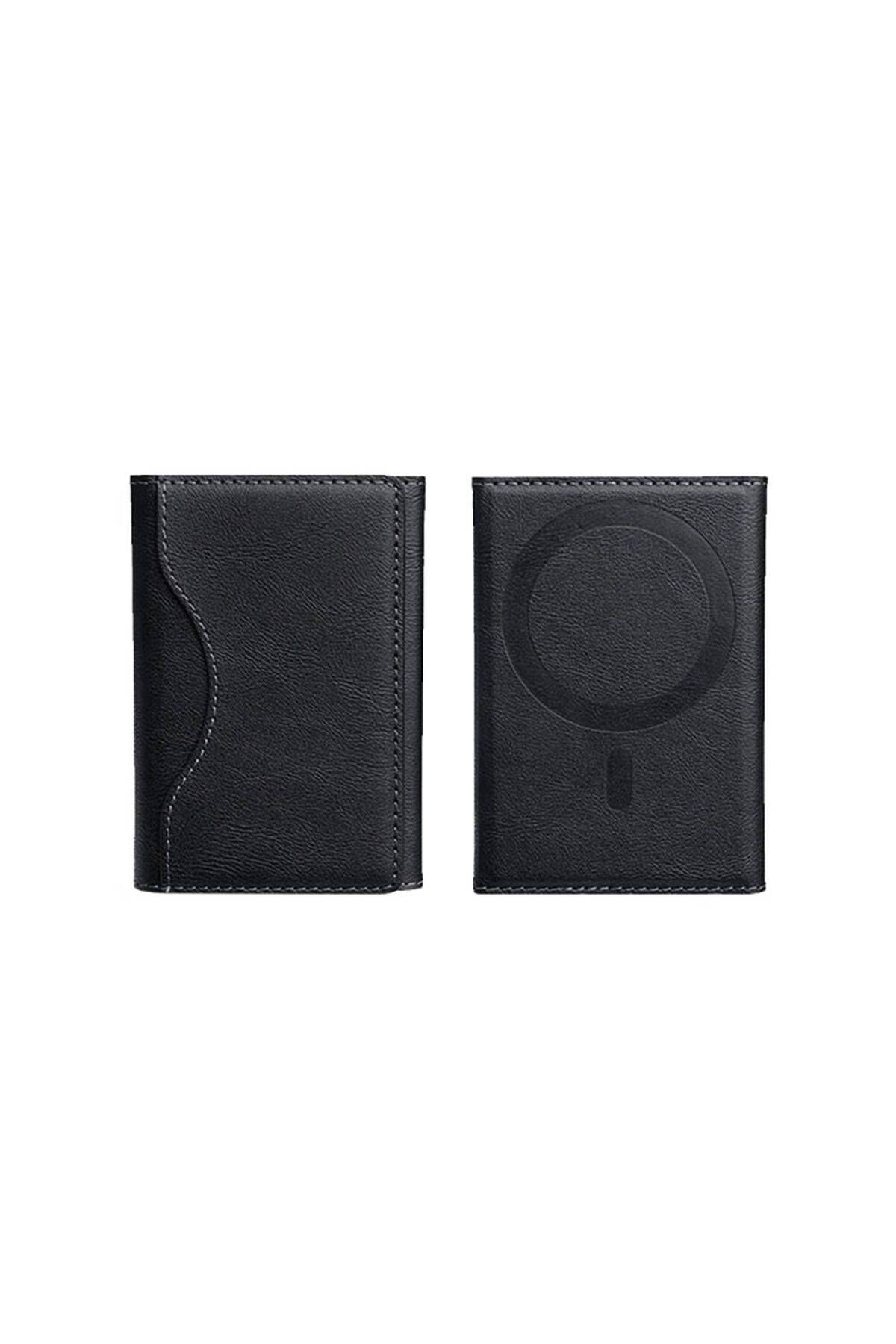 HTstore Zore Crd-04 Suni Deri Görünümlü 5 Hazneli Magnetik Kartlık