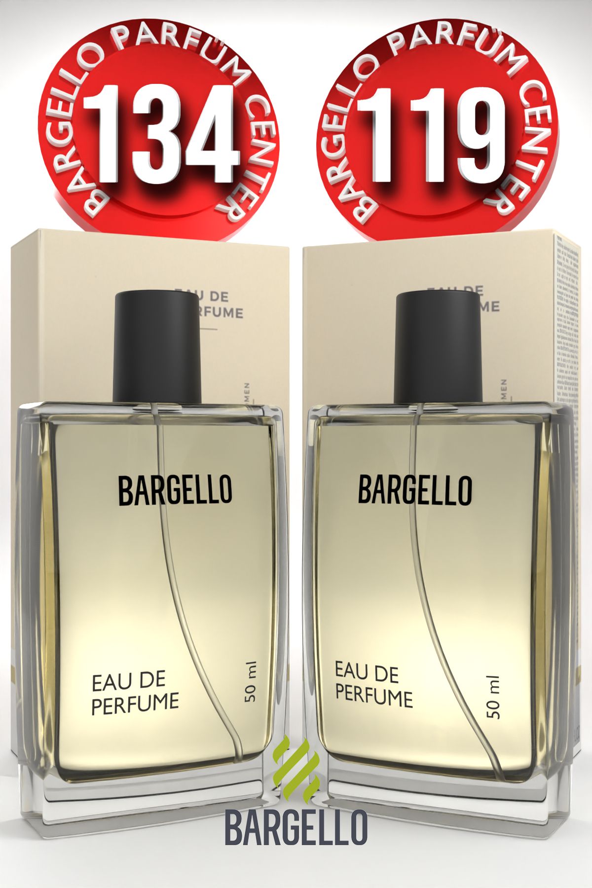 Bargello 134 Kadın Parfüm Oriental 50 ML EDP + Bargello 119 Kadın Parfüm Floral 50 ML EDP