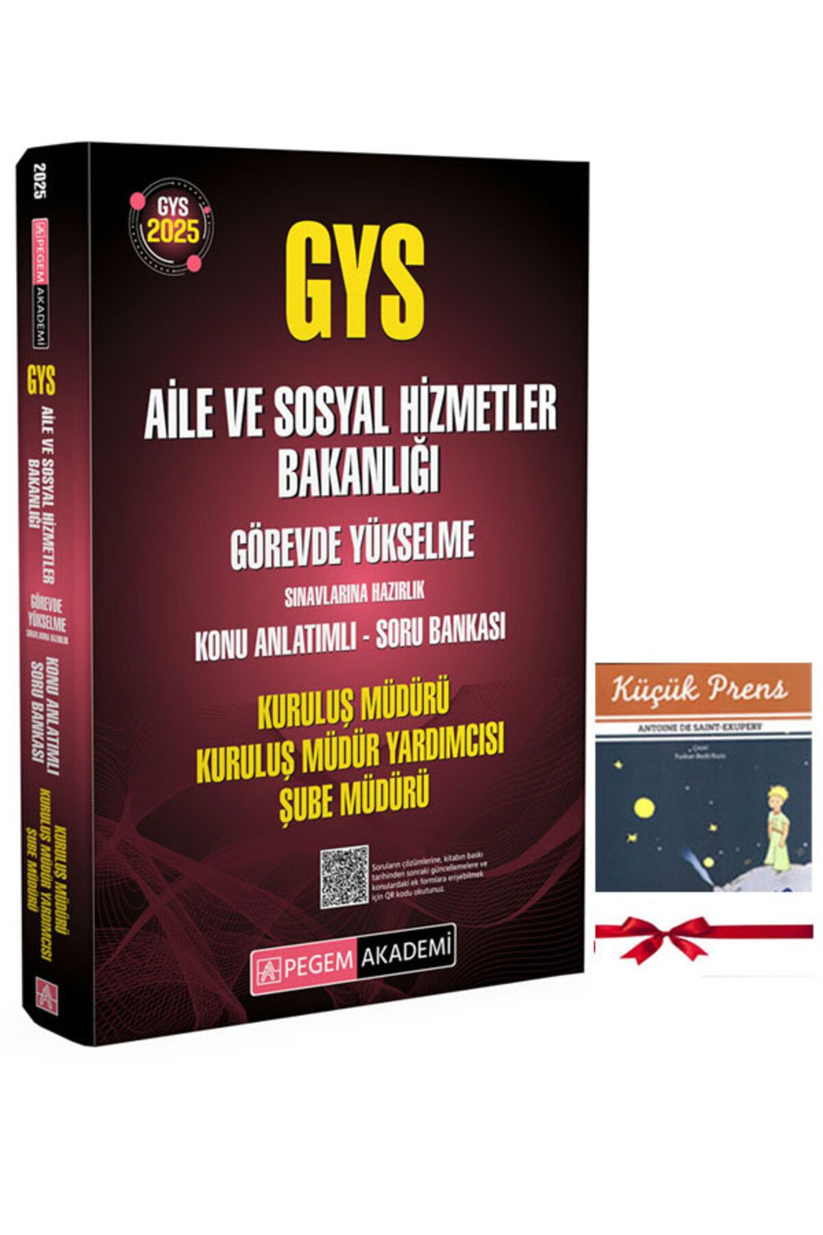 Pegem Akademi Yayıncılık 2025 GYS Aile ve Sosyal Hizmetler Bakanlığı Kuruluş Müdür ve Kuruluş Müdür Yardımcısı Şube Müdürü