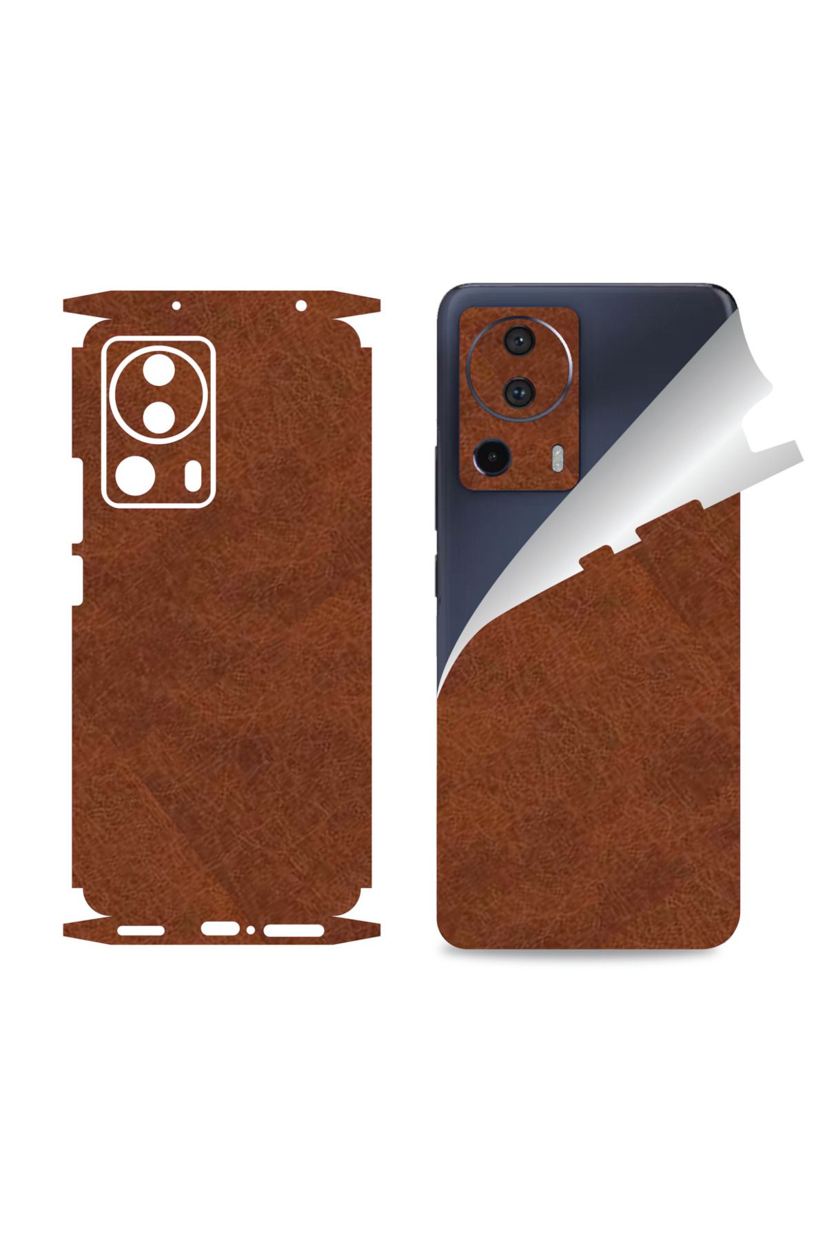 Bowie Xiaomi Mi 13 Lite için uyumlu 360 full arka ve yan kaplama koruma sticker TABA DERİ
