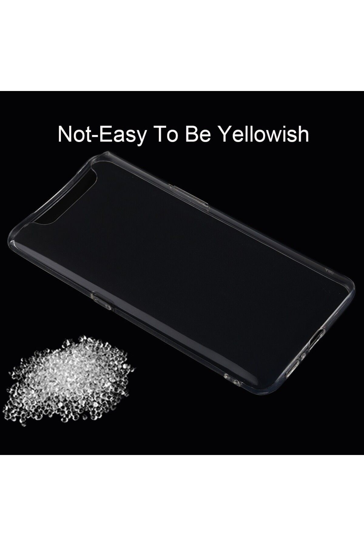 REDz Accessories-Clear Case Compatible With Samsung A80, Soft Tpu Material, Thin, High-quality And Durable 6