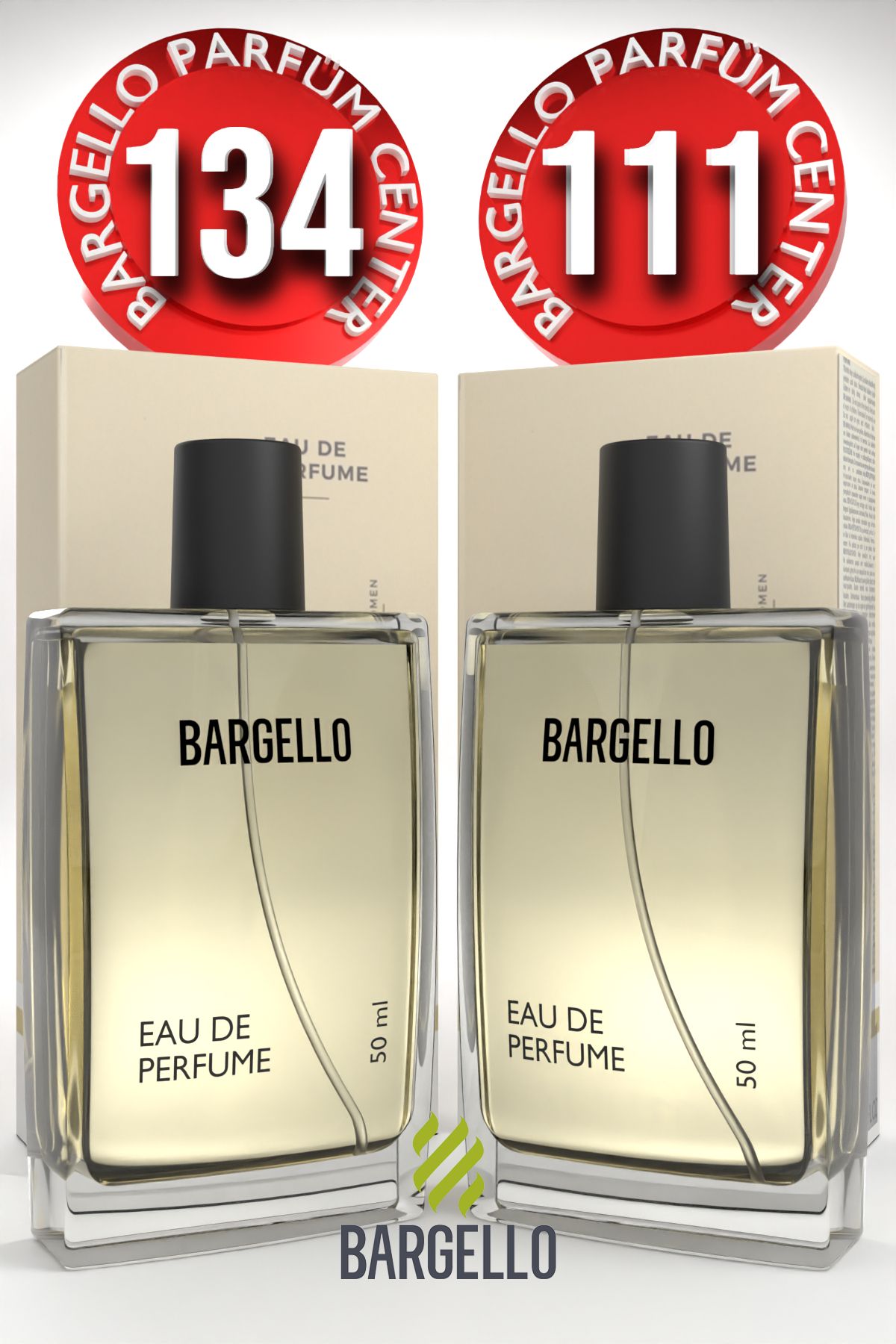 Bargello 134 Kadın Parfüm Oriental 50 ML EDP + Bargello 111 Kadın Parfüm Floral 50 ML EDP