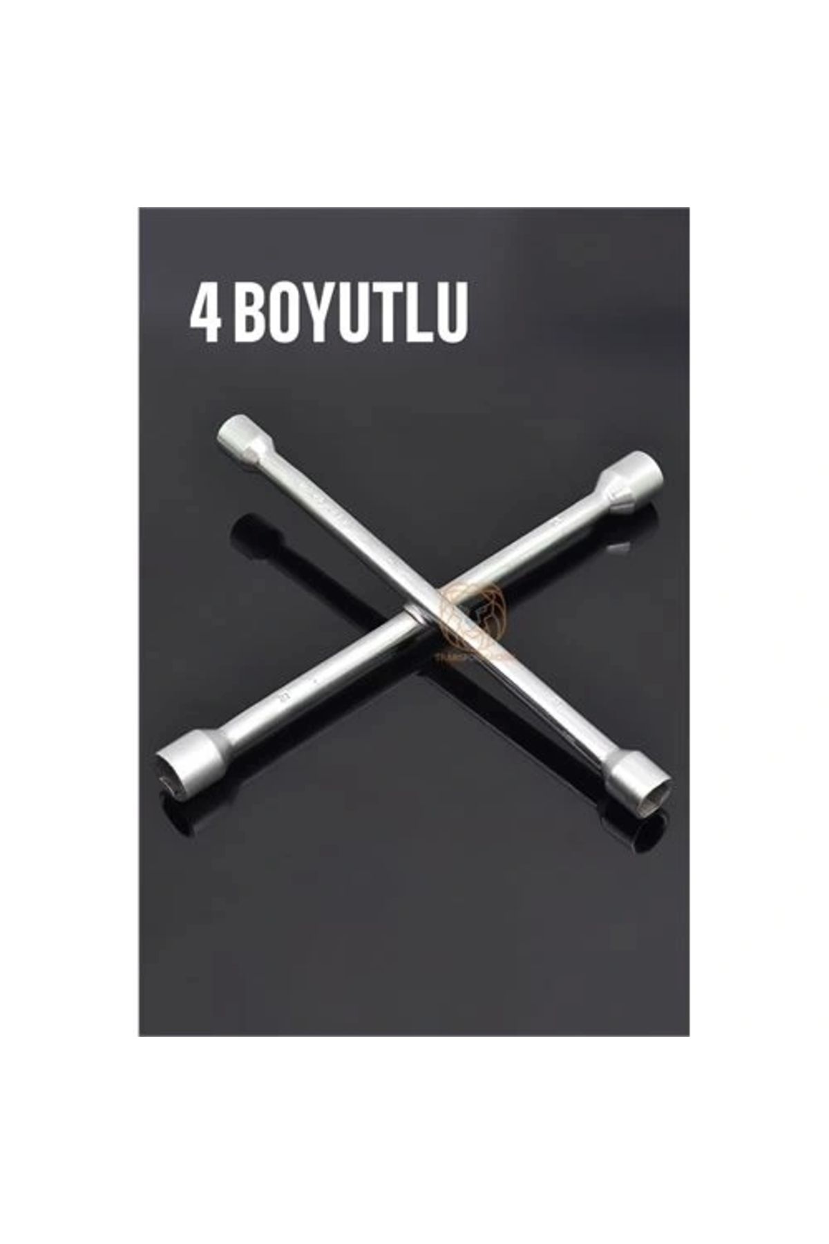 STOREMAX Bijon Anahtarı Çelik 4 Uçlu Bijon Anahtarı