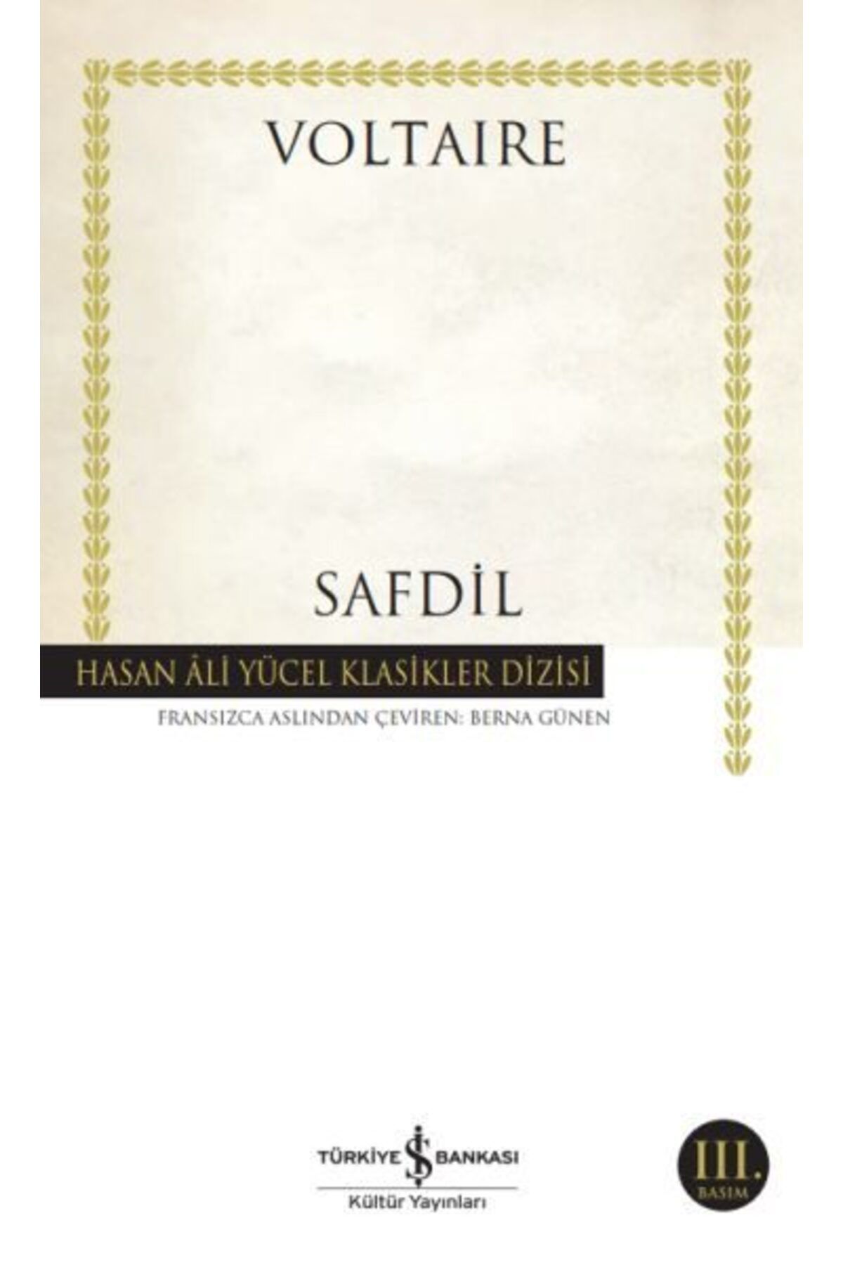 Destek Yayınları Safdil Hasan Ali Yücel Klasikleri