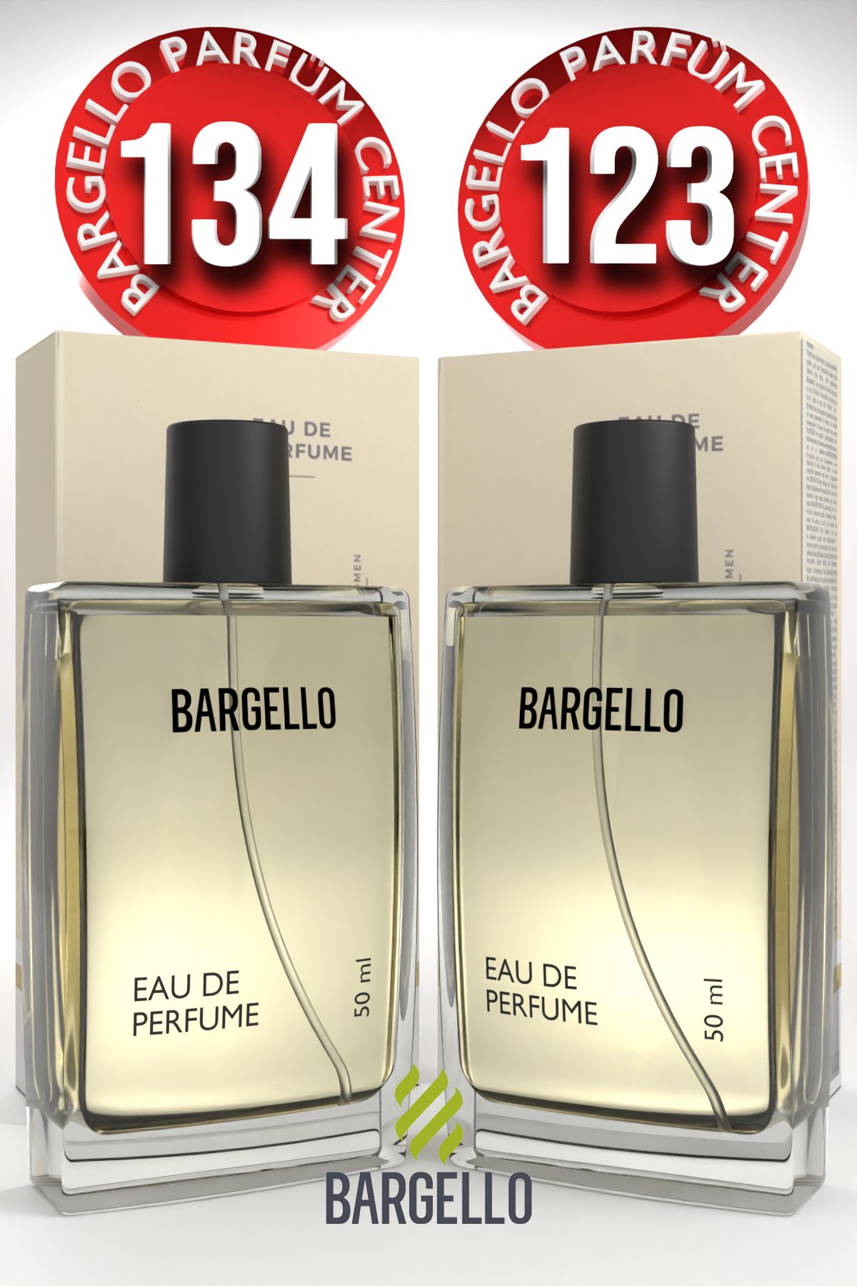 Bargello 134 Kadın Parfüm Oriental 50 ML EDP + Bargello 123 Kadın Parfüm Floral 50 ML EDP