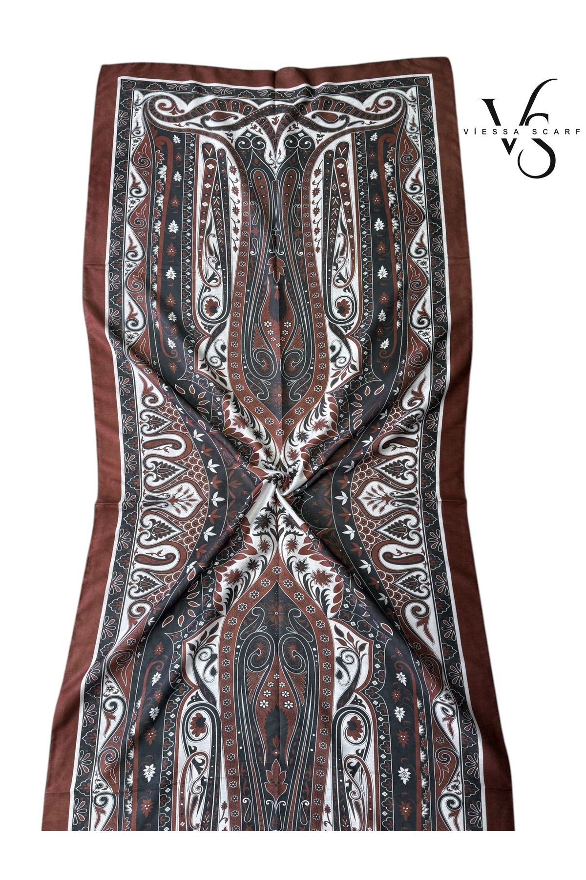 VİESSA SCARF CANLI ETNİK DESEN ŞAL