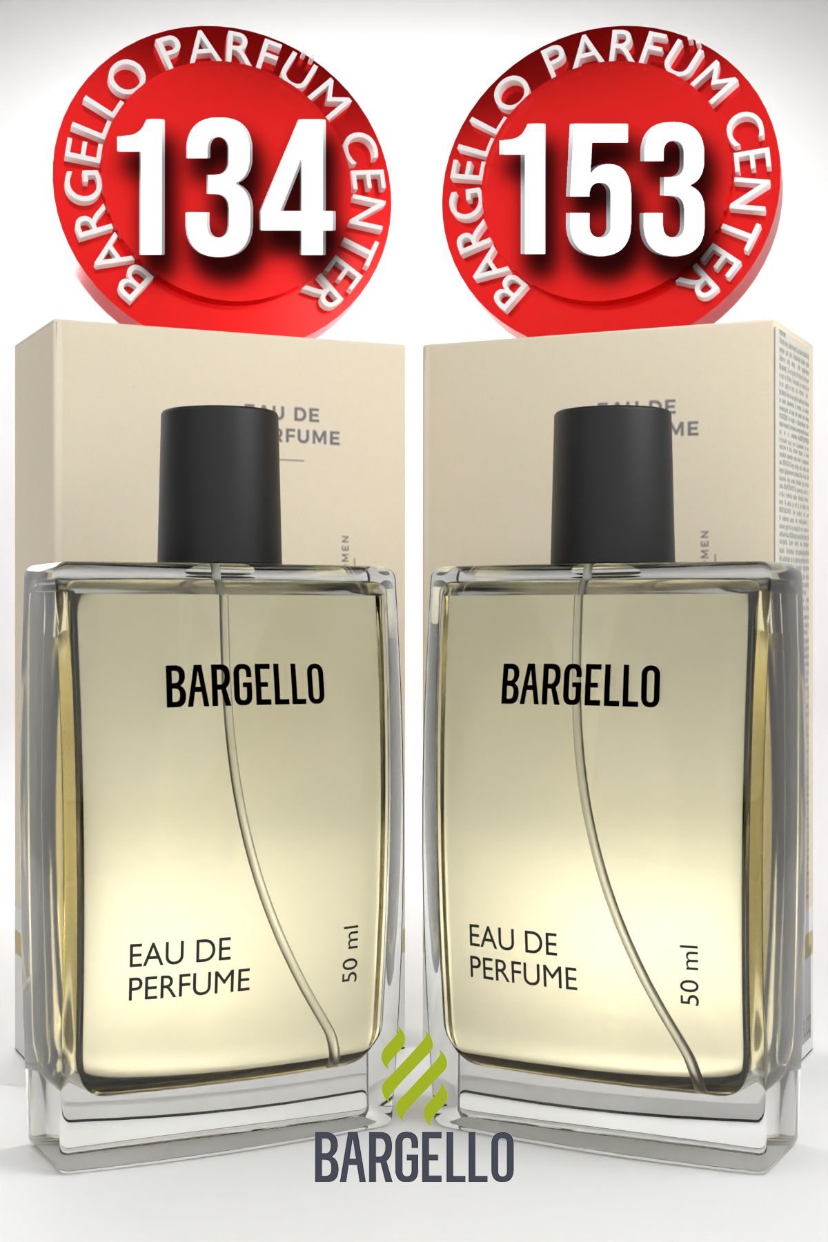Bargello 134 Kadın Parfüm Oriental 50 ML EDP + Bargello 153 Kadın Parfüm Floral 50 ML EDP