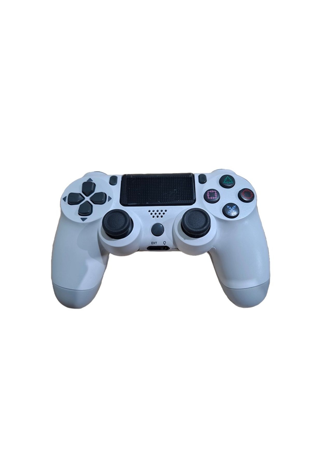 NEXTLY-Doubleshock Wireless Controller, Compatible with Ps4, Pstv and Ps Now, With Vibration, White 1
