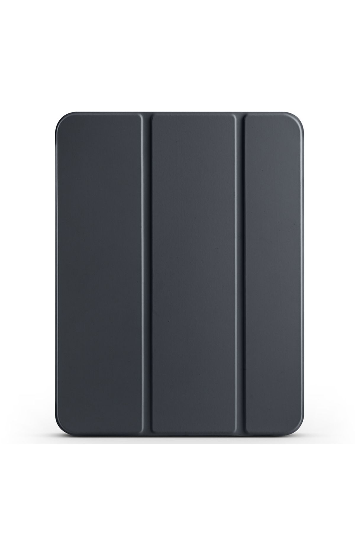 HTstore iPad Uyumlu 11.Nesil 2025 Zore Smart Cover Kalem Bölmeli Standlı 1-1 Kılıf-Siyah