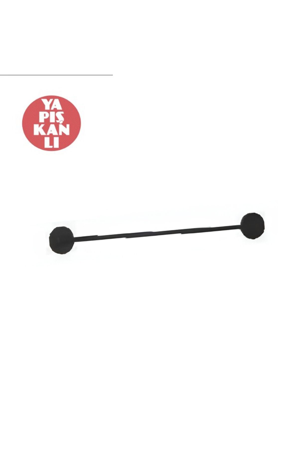 Alz Banyo ALZ Fulya Uzun Havluluk Yapışkanlı Siyah Statik Boya YPS08