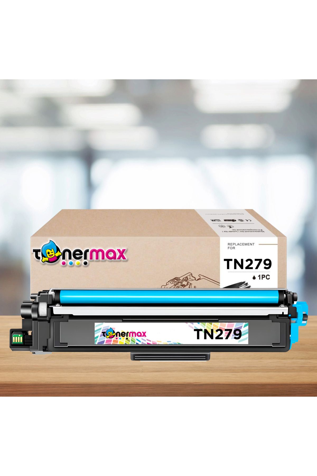 tonermax Brother TN-279XL Muadil Toner Mavi- Çipli / DCP-L3560CDW / HL-L3280CDW / MFC-L3270CDW / L3760CDW / L