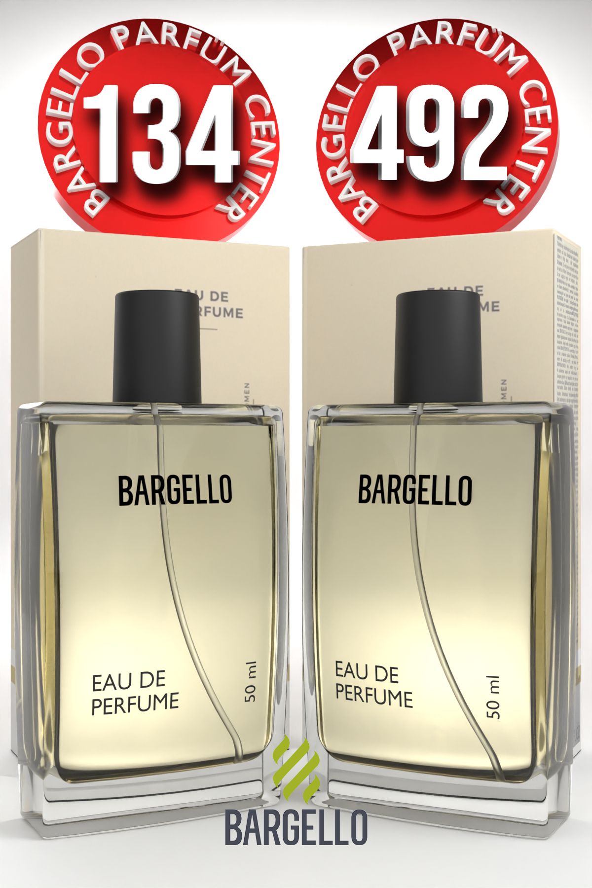 Bargello 134 Kadın Parfüm Oriental 50 ML EDP + Bargello 492 Kadın Parfüm Fresh 50 ML EDP