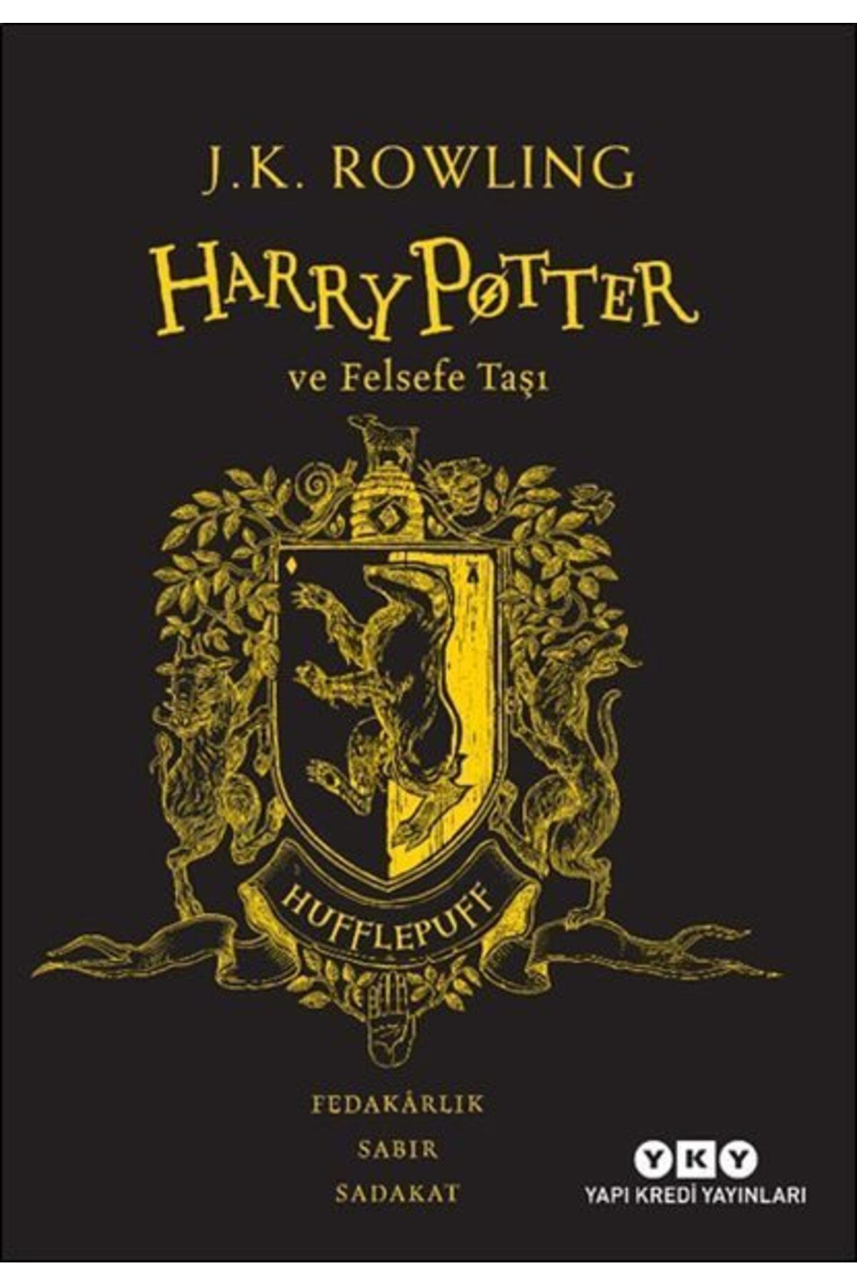 Destek Yayınları Harry Potter ve Felsefe Taşı 20 Yıl Hufflepuff Özel Baskısı