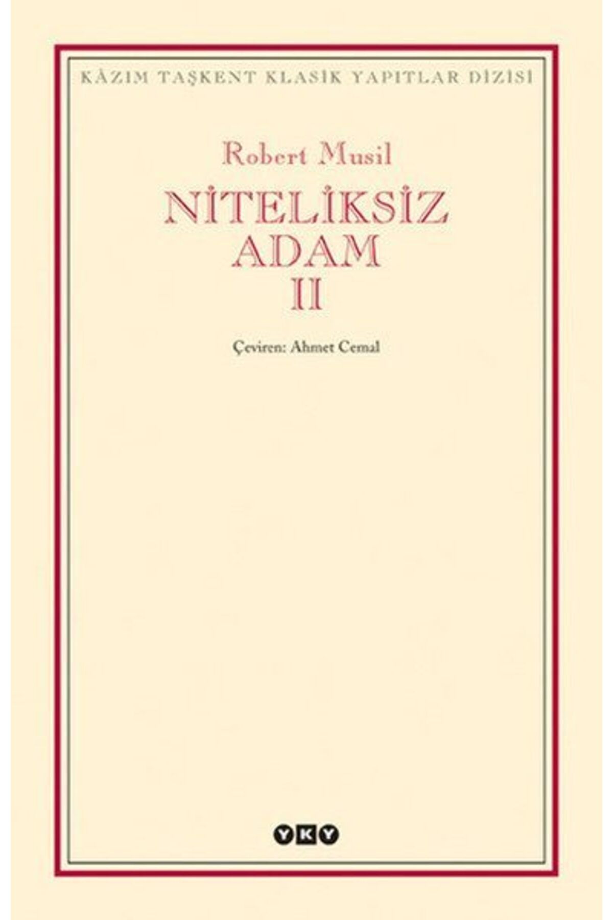 Destek Yayınları Niteliksiz Adam 2 Modern Klasikler