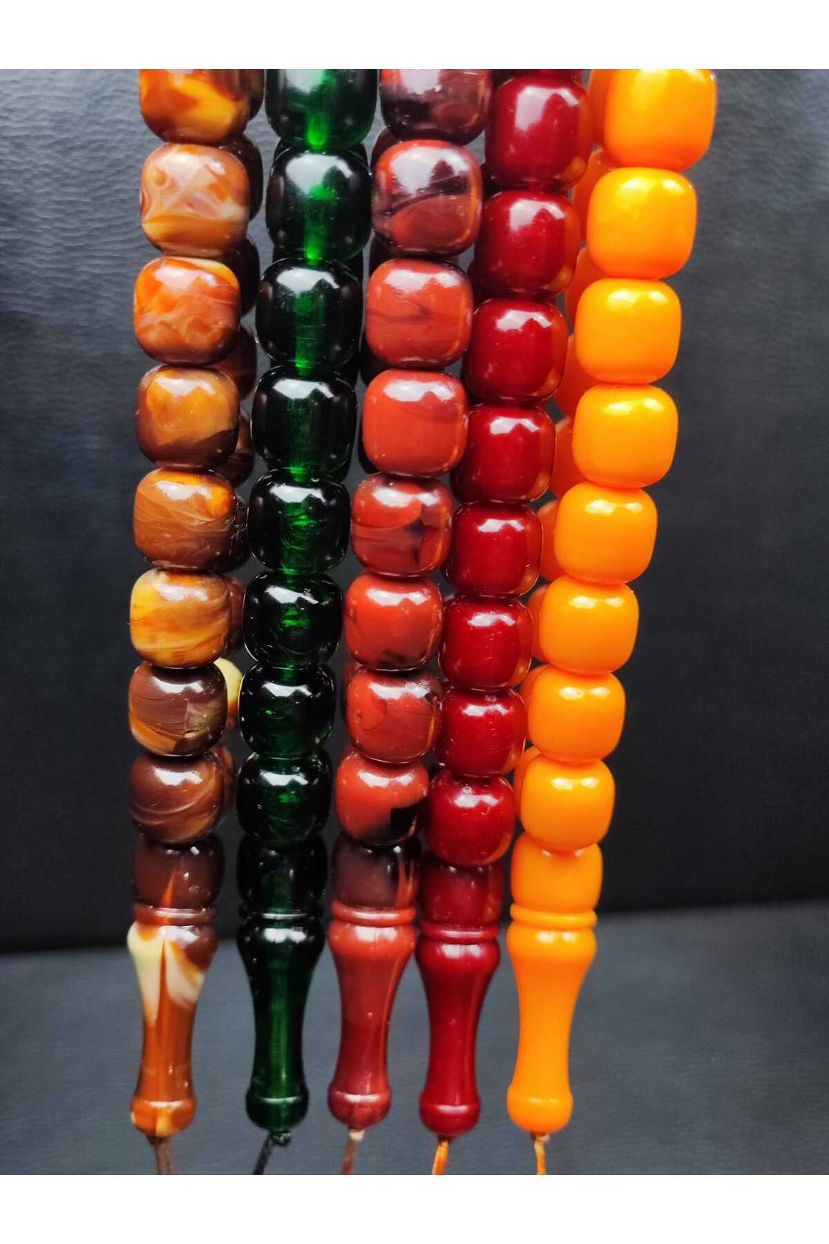 Lio20 Akrilik Monomer Efe Maskot Şakşak 5'Li Tesbih Hediyelik Aksesuar (Renkler Farklılık Gösterebilir)