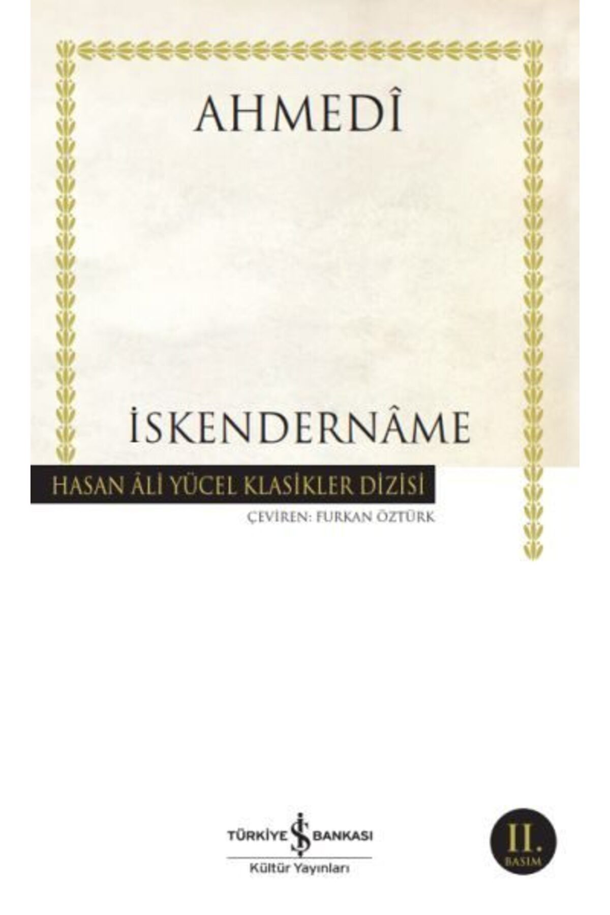 Destek Yayınları İskendernme Hasan Ali Yücel Klasikleri
