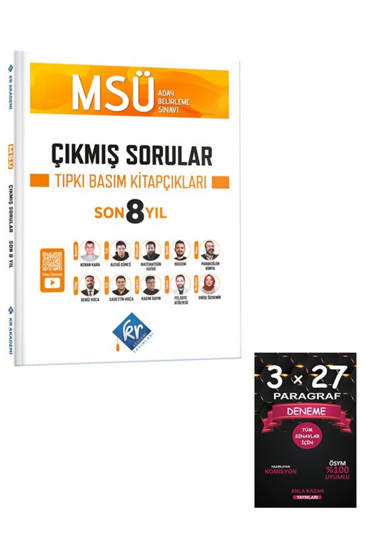 Yargı Yayınları KR Akademi MSÜ Son 8 Yıl Çıkmış Sorular Tıpkı Basım Fasikülleri Çözümlü
