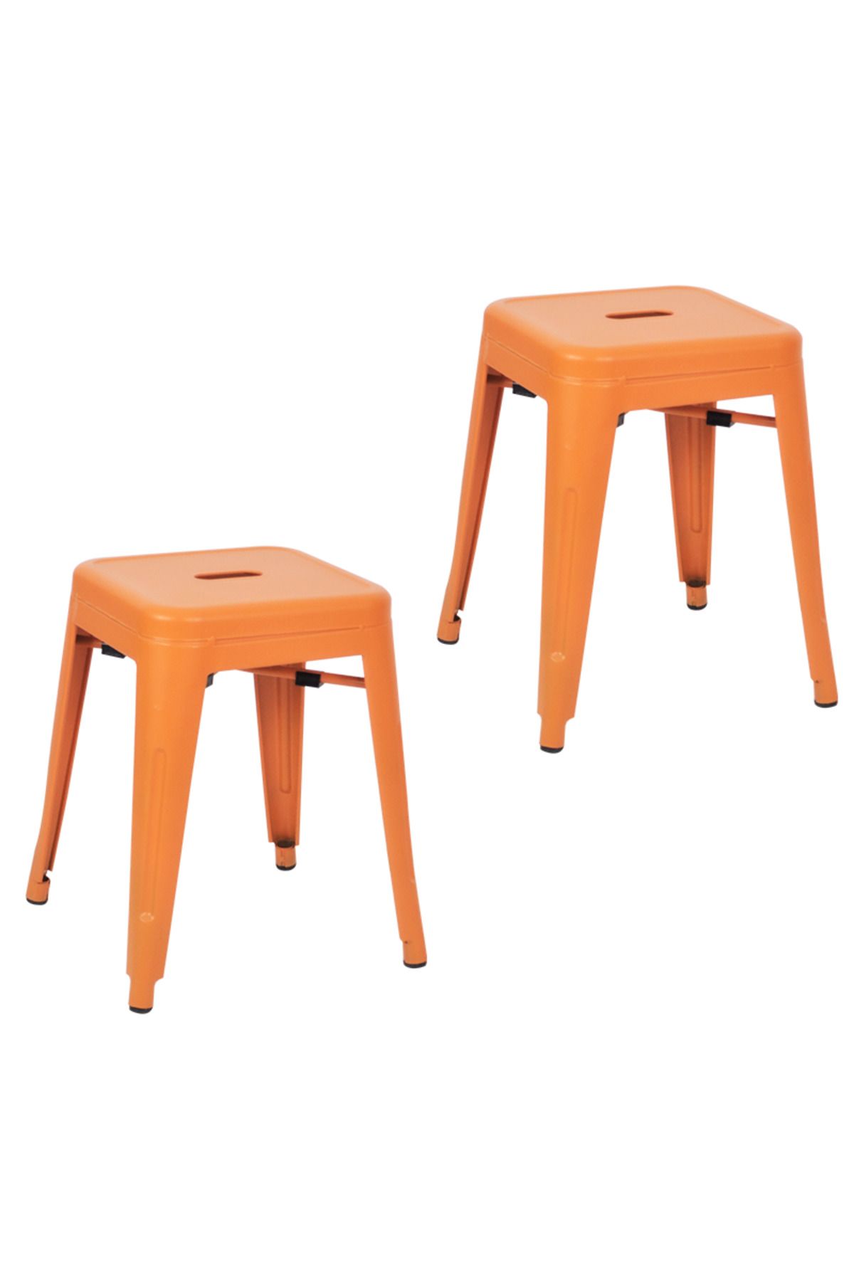 Komposan Tolix Metal Tabure(2 Adet)