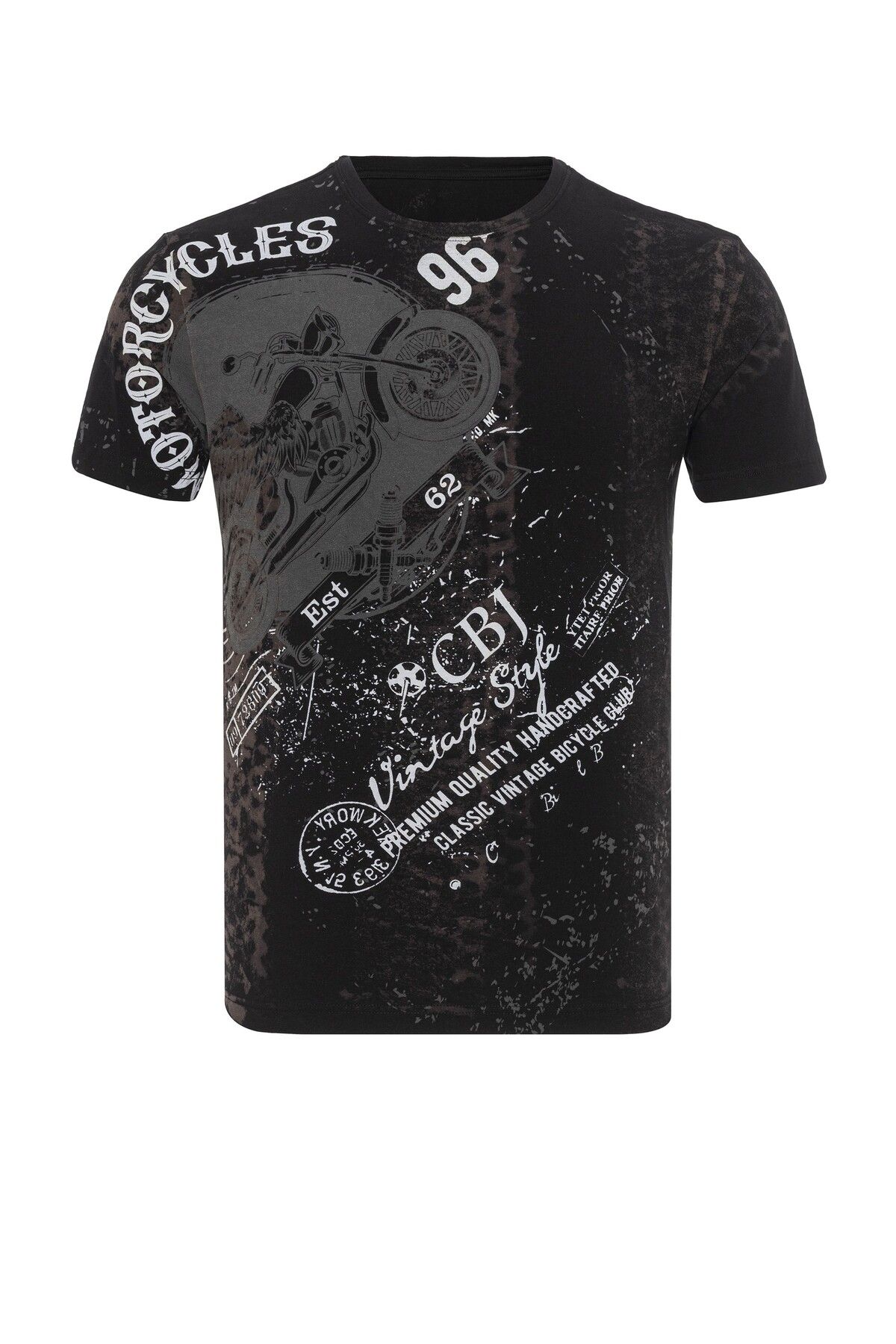 Cipo & Baxx CT797 – Men’s Dynamic Print Street Fit T-Shirt