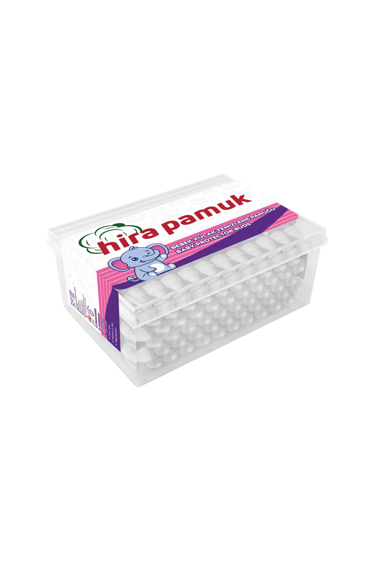 Hira Pamuk Hira Bebek Kulak Çubuğu 60'lı