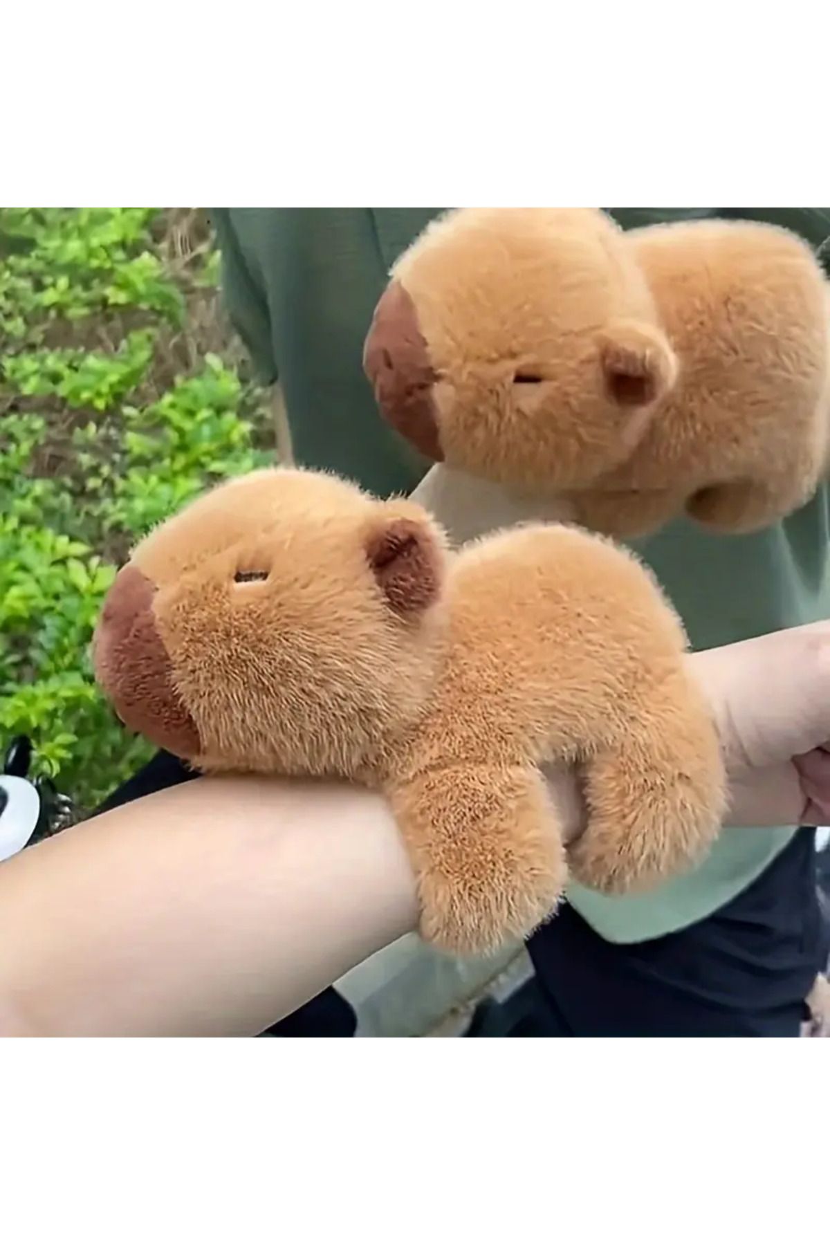 BALCI HEDİYELİK Capibara Kürek Dairesi Kapibara Bebek Bilezik Peluş Oyuncak Kız Bebek Çocukların Bilek Kolyesi