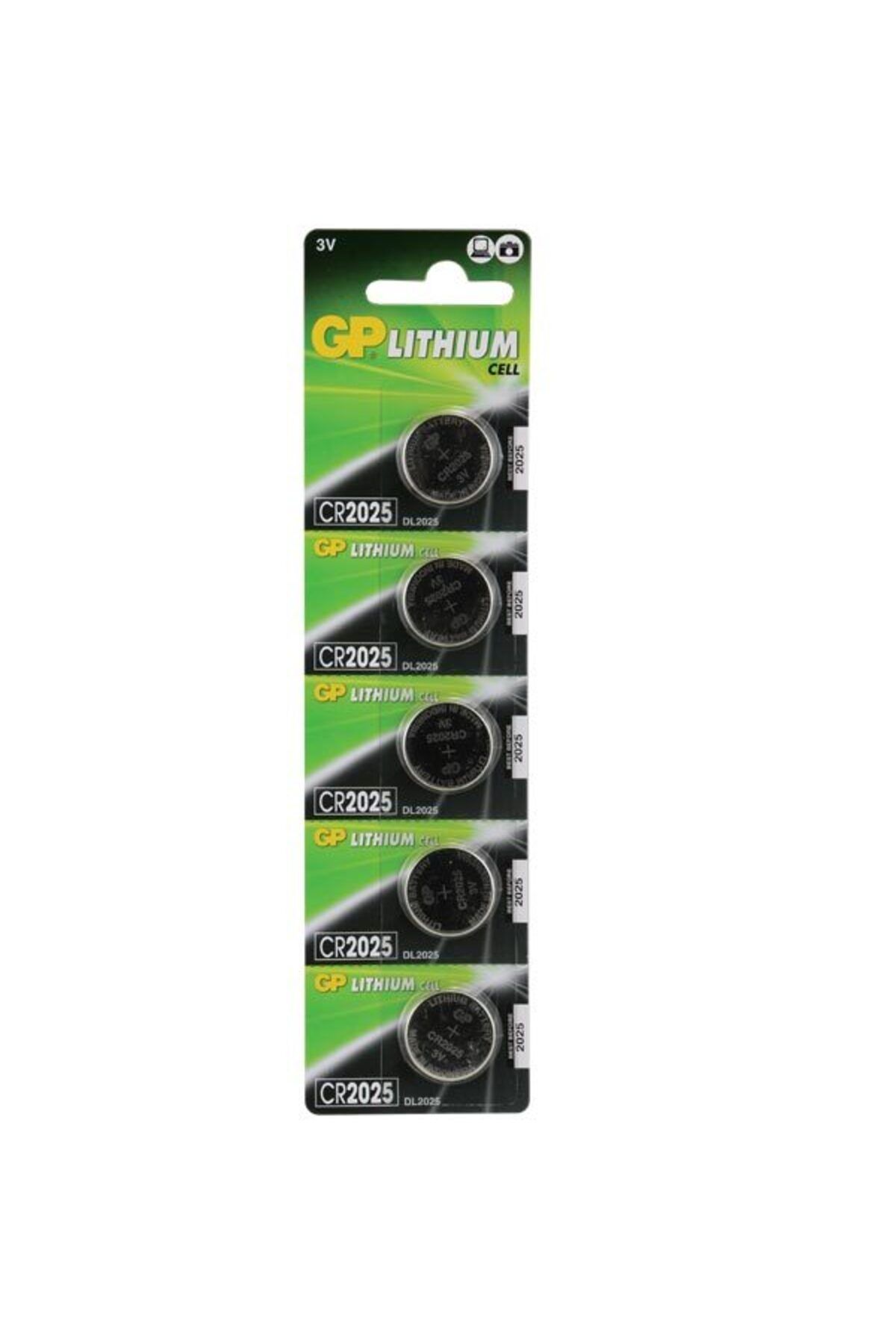 Skygo GP CR2025 3 V Lityum 5'li Para Pil