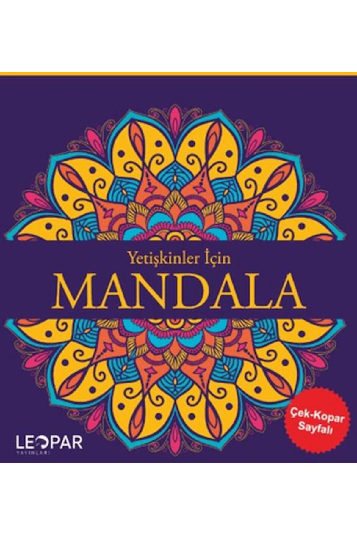 Destek Yayınları Yetişkinler İçin Mandala Mor