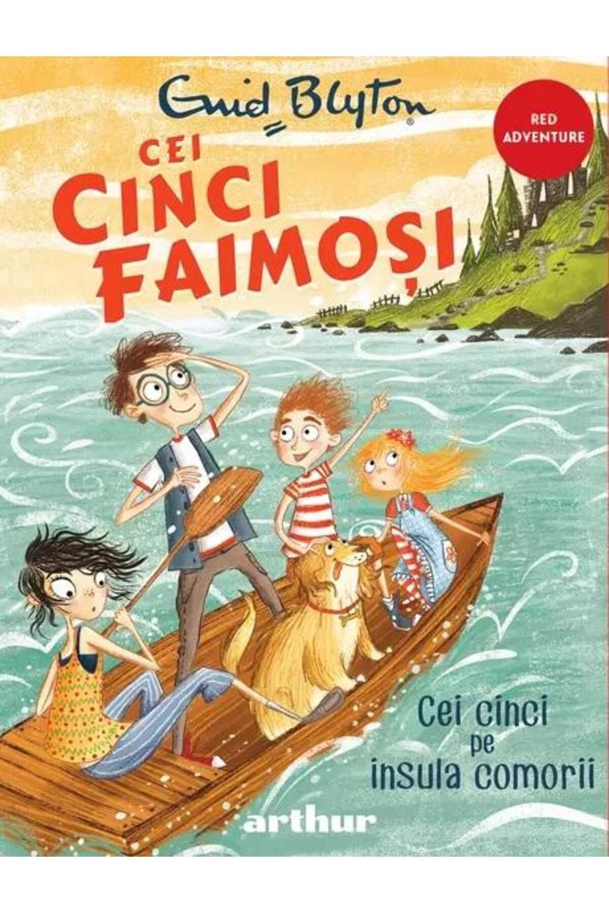 Editura Arthur Cei Cinci Faimosi: Cei Cinci Pe Insula Comorii, Enid Blyton - One Size