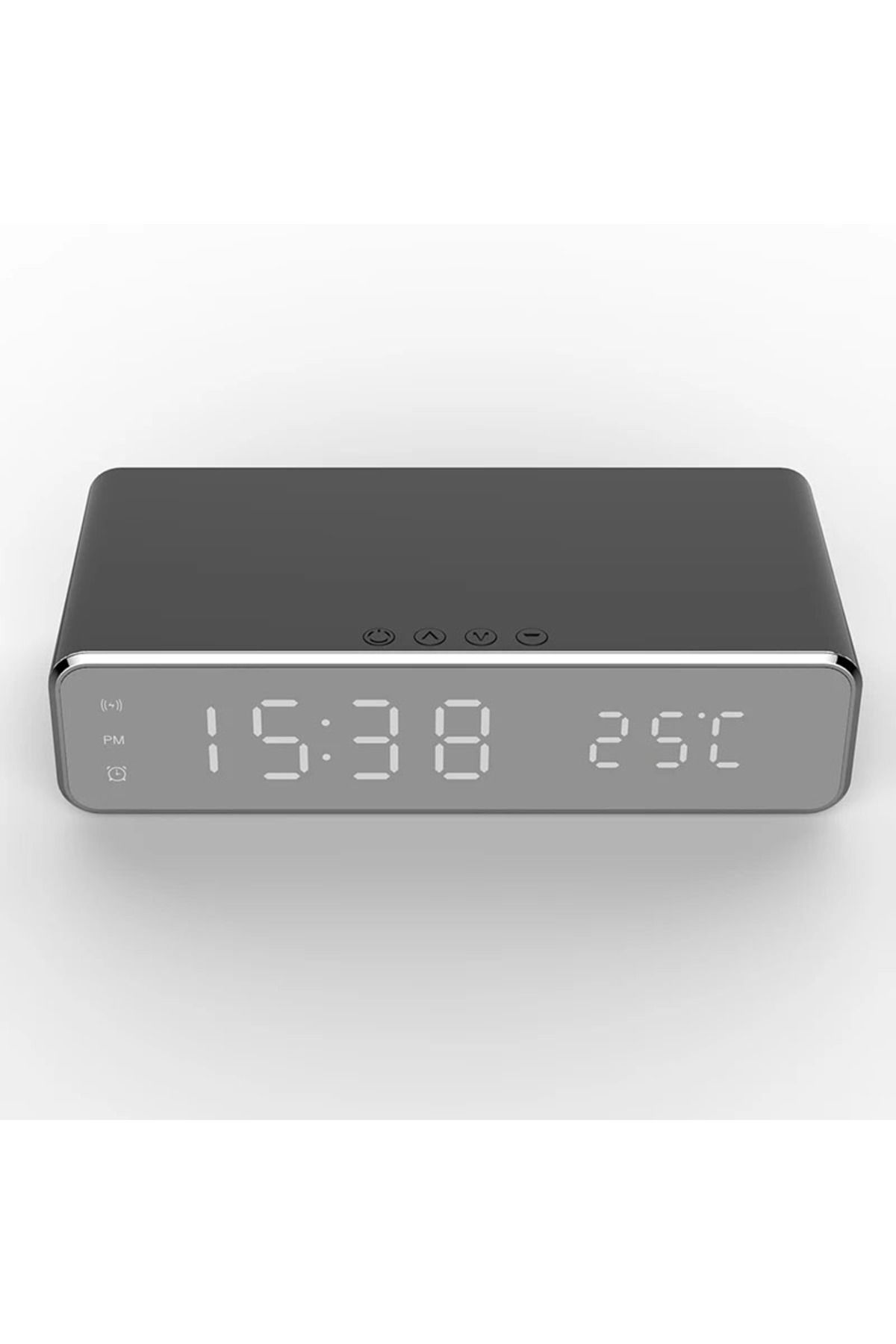NEXTLY-Digital clock with alarm and temperature sensor, NEXTLY, wireless charging function for phone 5