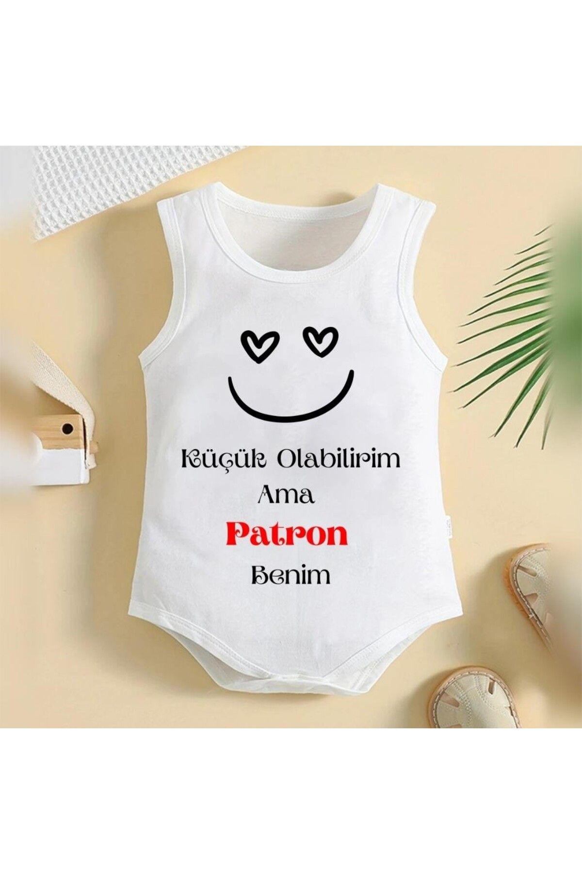 soft wing %100 Pamuklu Organik Baskılı Premium Çıtçıtlı Bebek Body Atlet Zıbın 00445