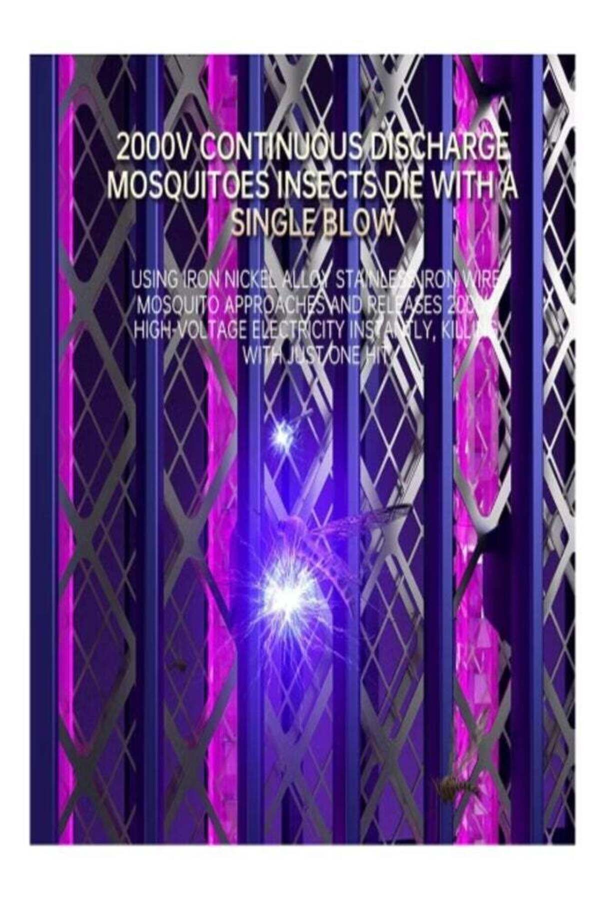 DLC--93010 Electric Insect Control Device – Automatic Bug Zapper 2