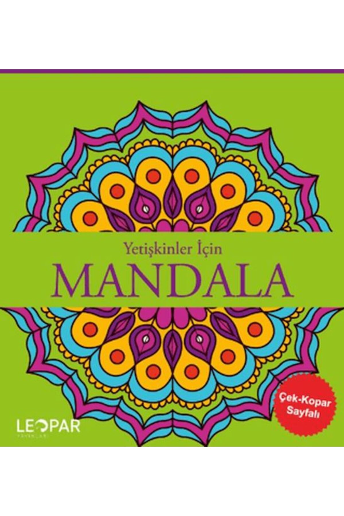 Destek Yayınları Yetişkinler İçin Mandala Yeşil