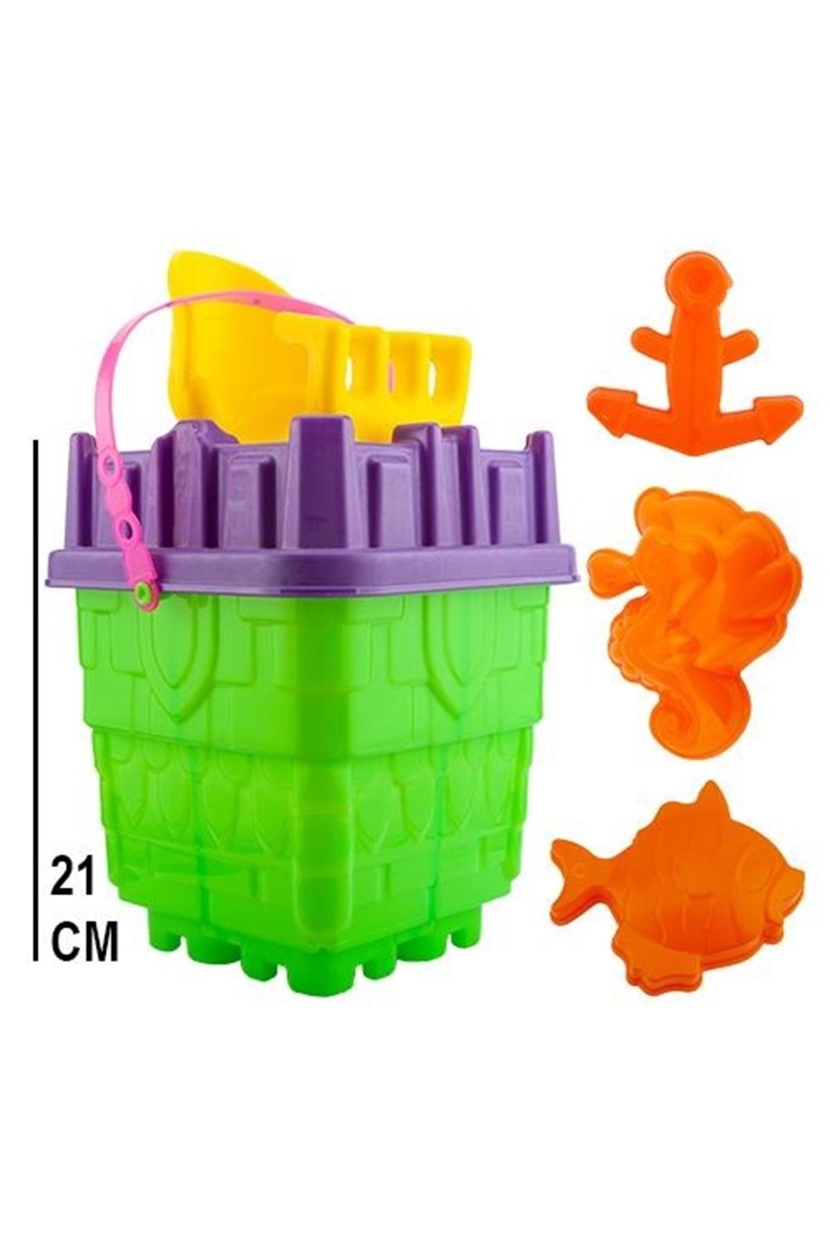 Kette Toys Kum Kovası Kale Aksesuarlı Büyük